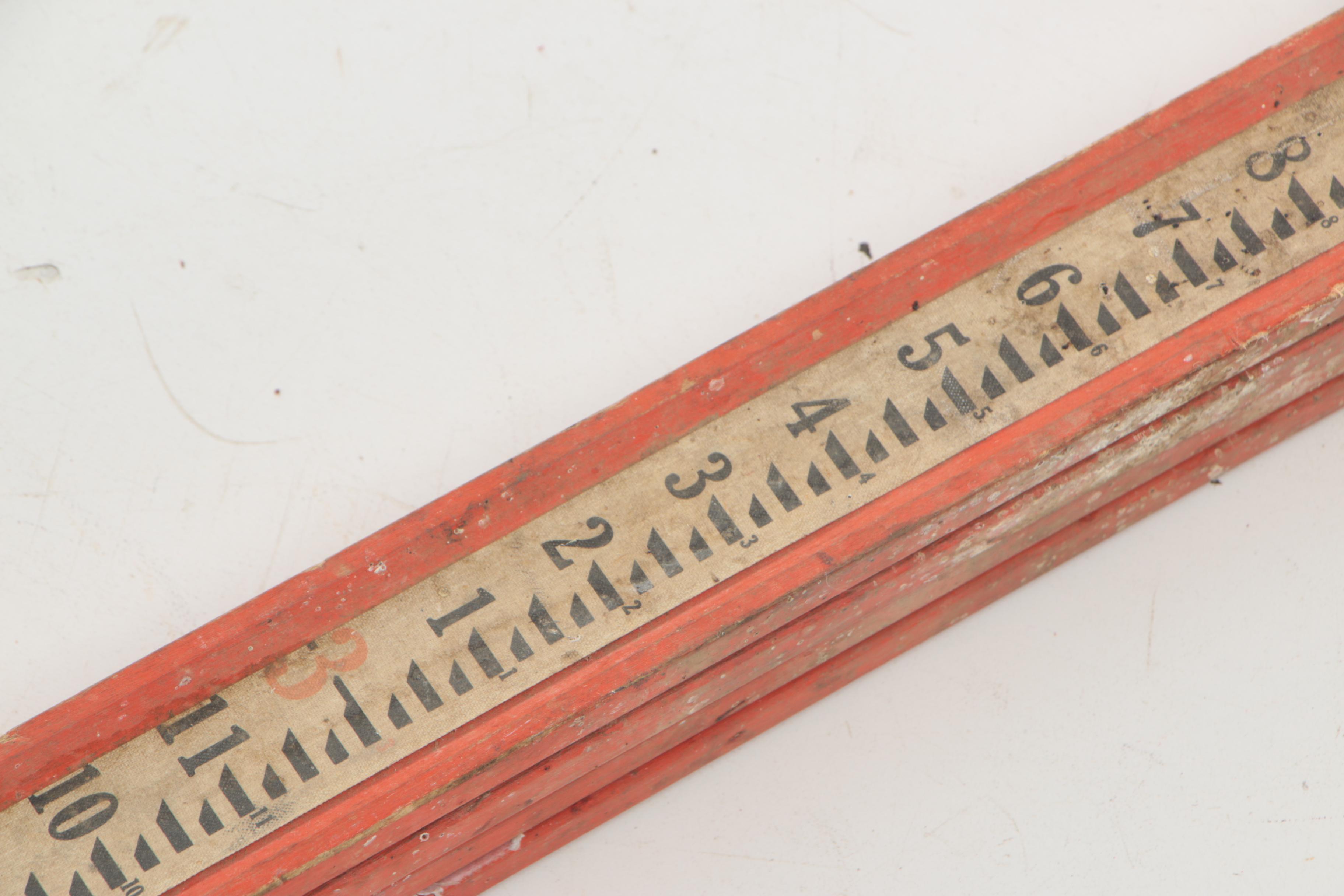 Surveyors Measuring Stick, Vintage