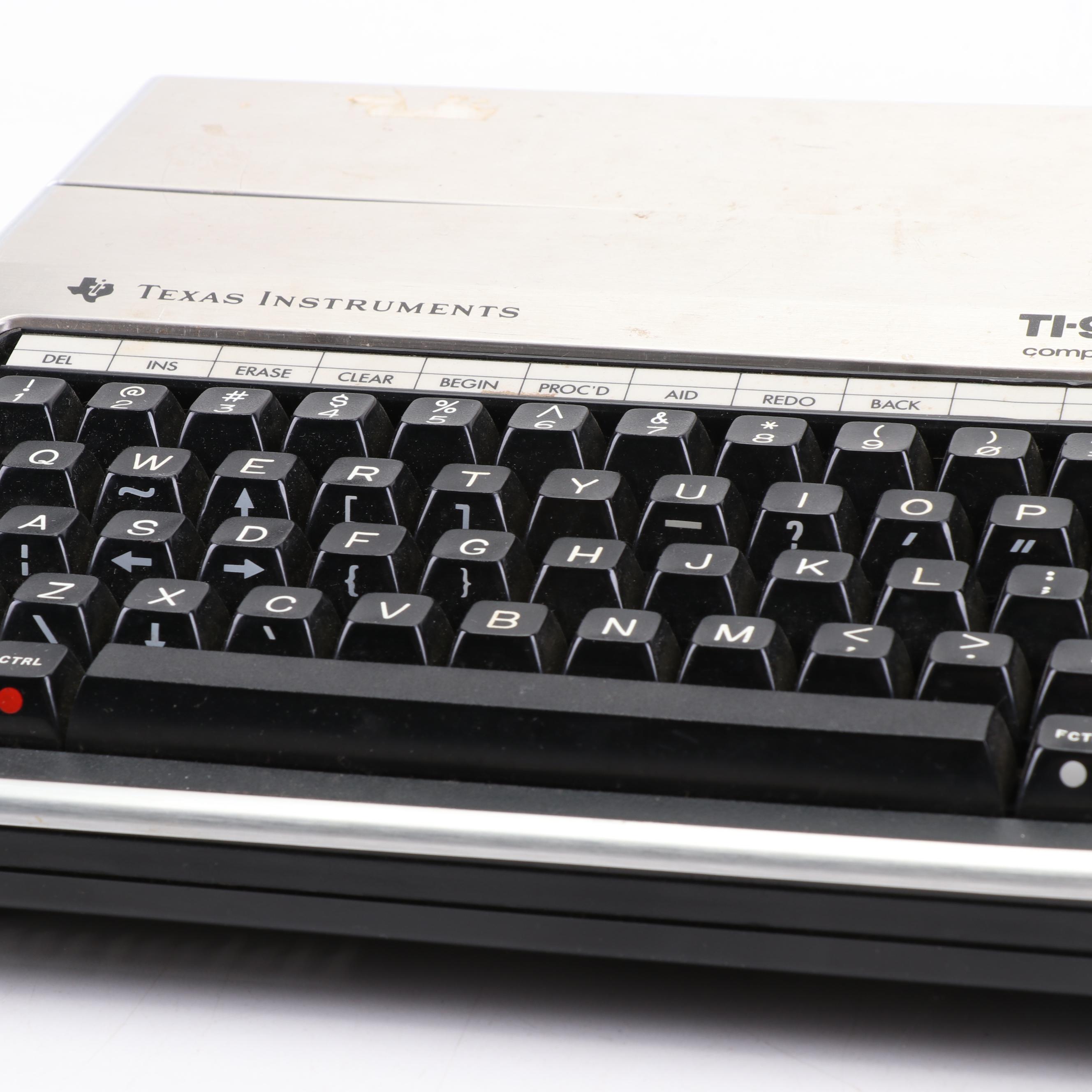 Texas Instruments TI-99/4A Computer and Video Games