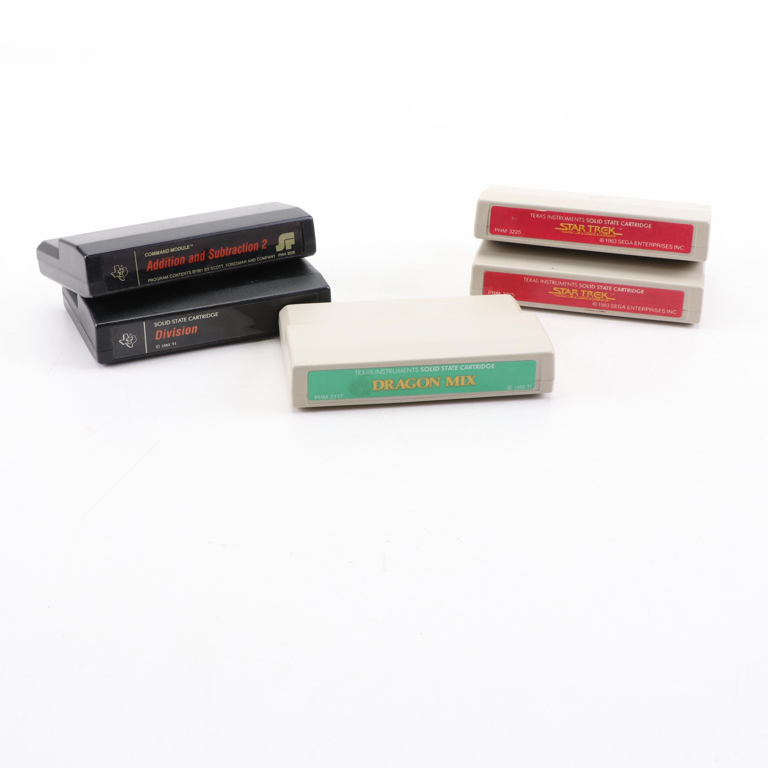 Texas Instruments TI-99/4A Computer and Video Games