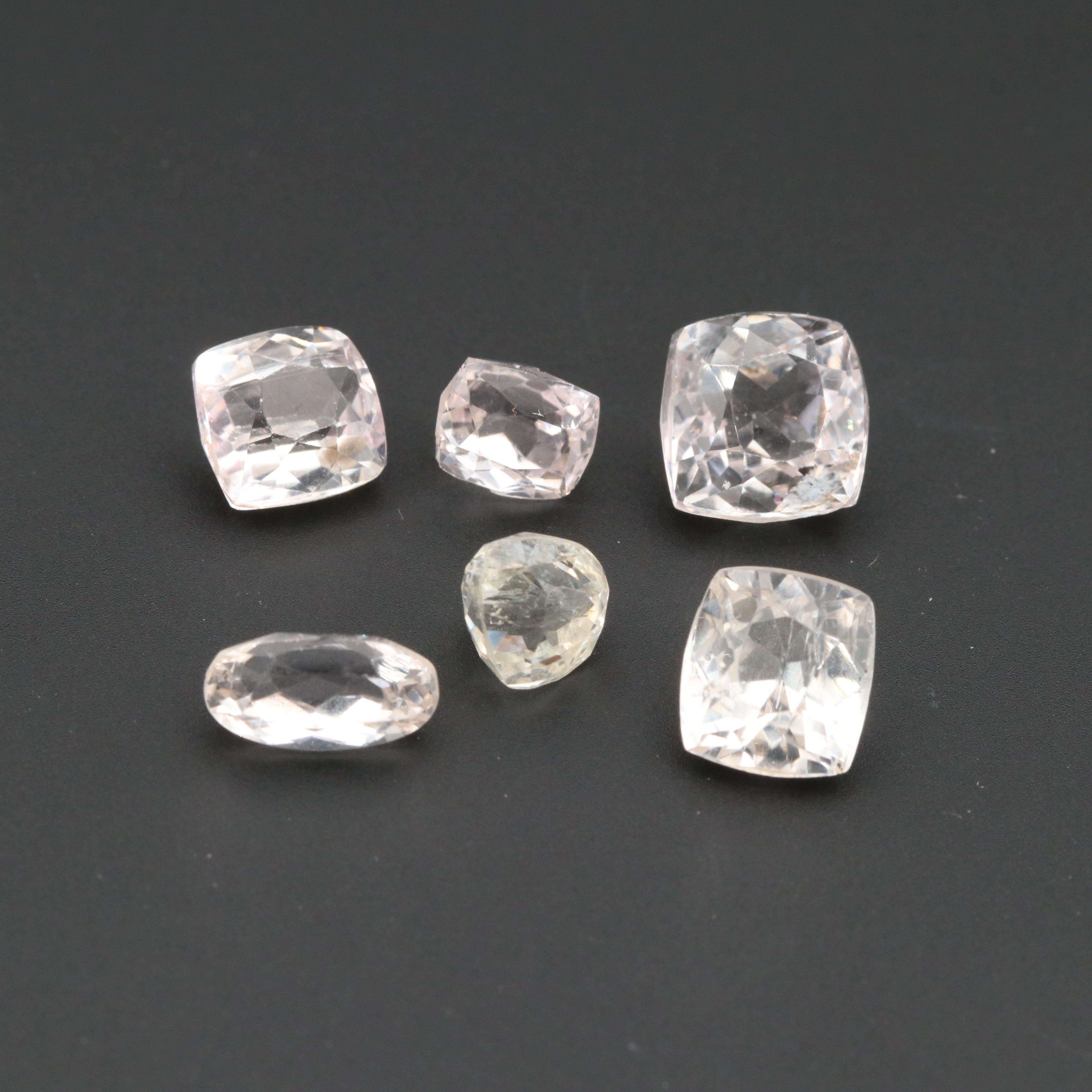 Loose 12.50 CTW Spodumene Stones