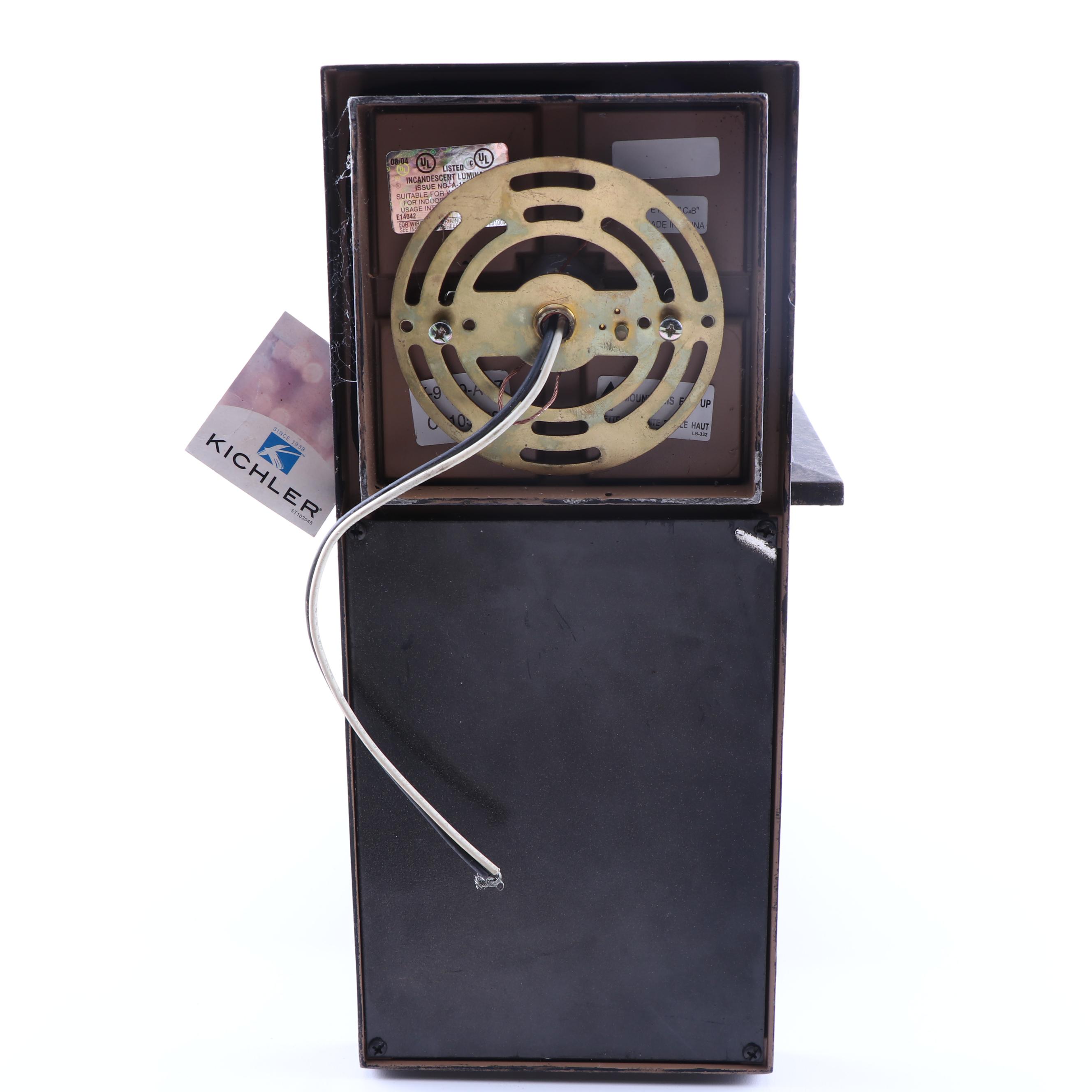 Indoor and Outdoor Wall Sconces with Motion Sensor Lights Including Kichler