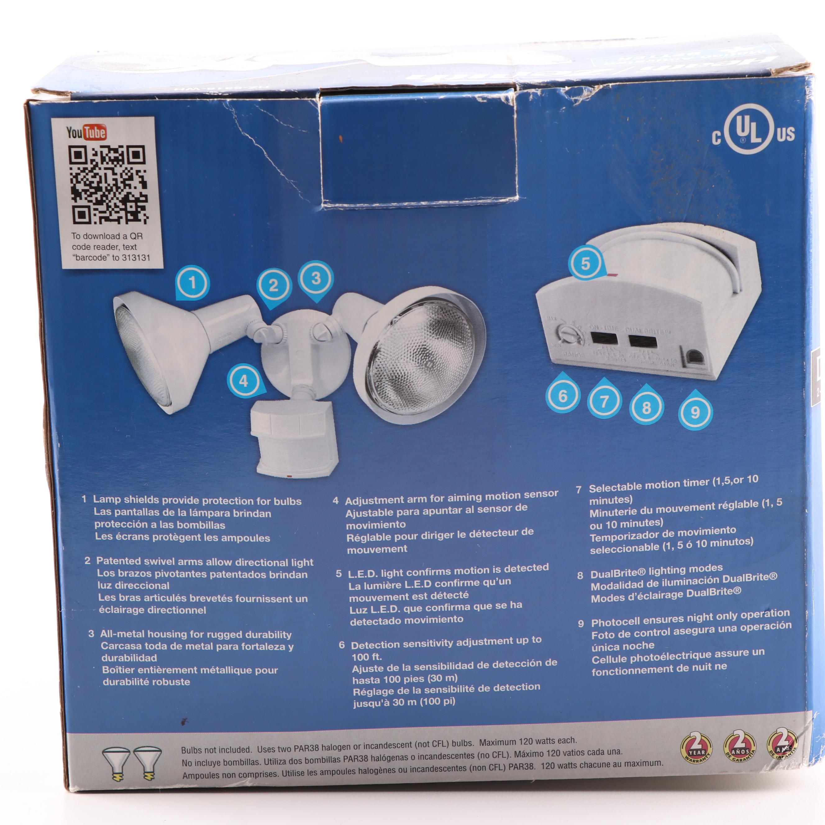 Indoor and Outdoor Wall Sconces with Motion Sensor Lights Including Kichler