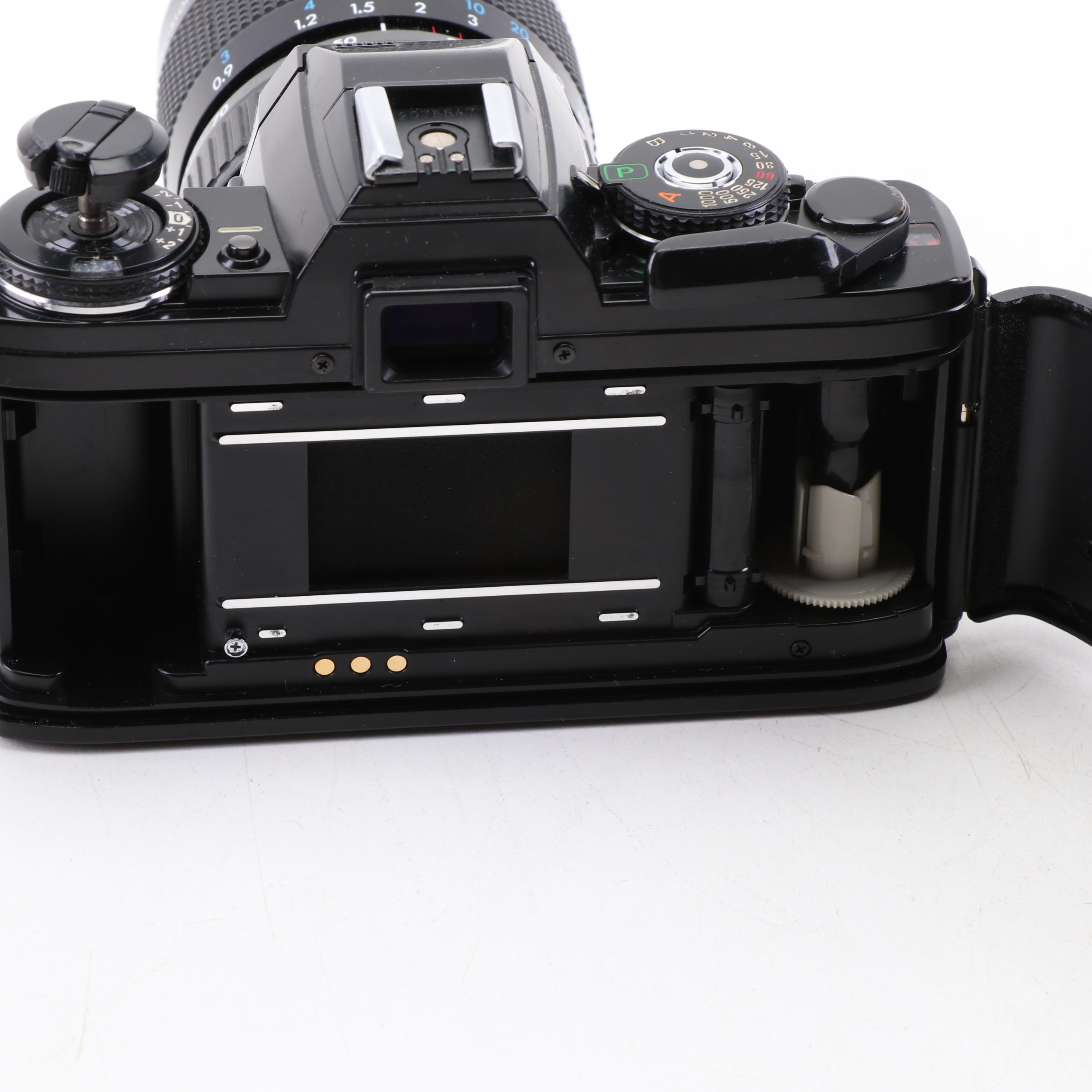 Minolta X-700 SLR Camera with Case