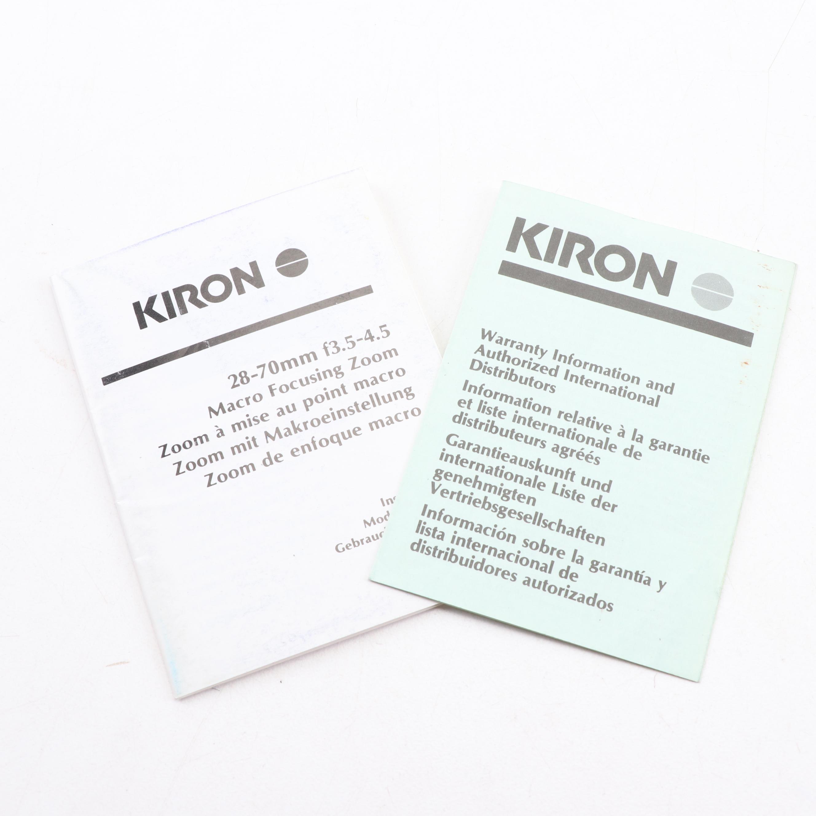 Minolta X-700 SLR Camera with Case