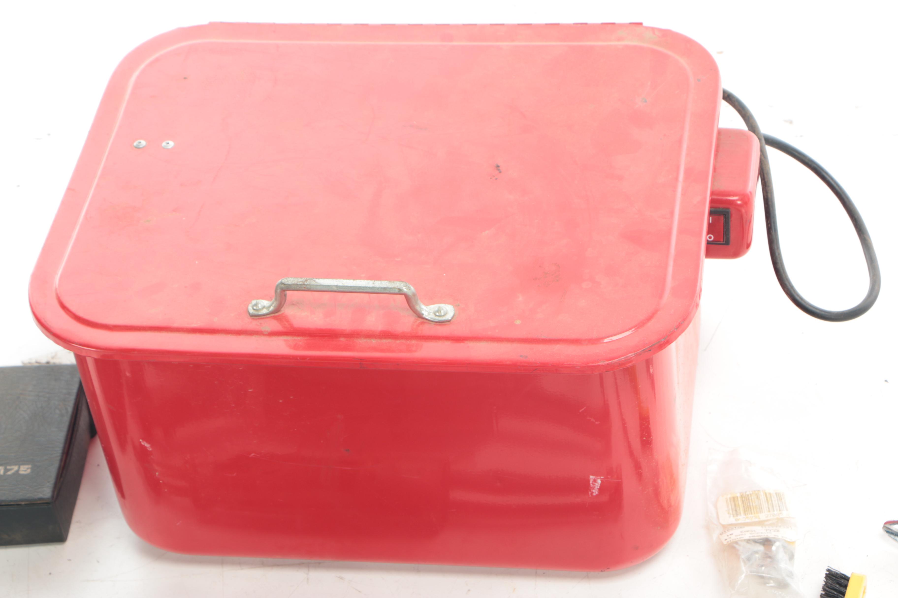 Chicago Electric Power Parts Washer and Tools