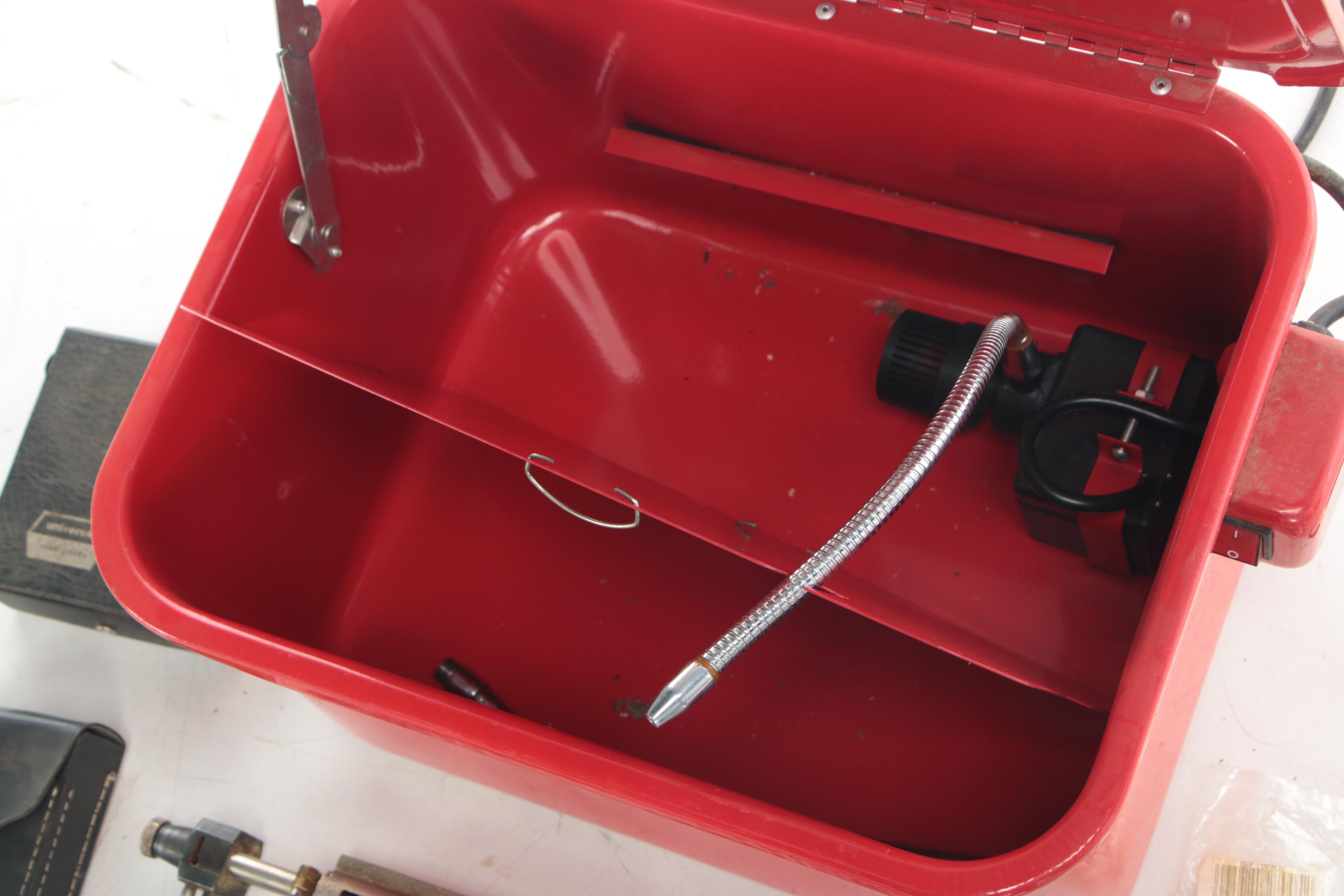 Chicago Electric Power Parts Washer and Tools