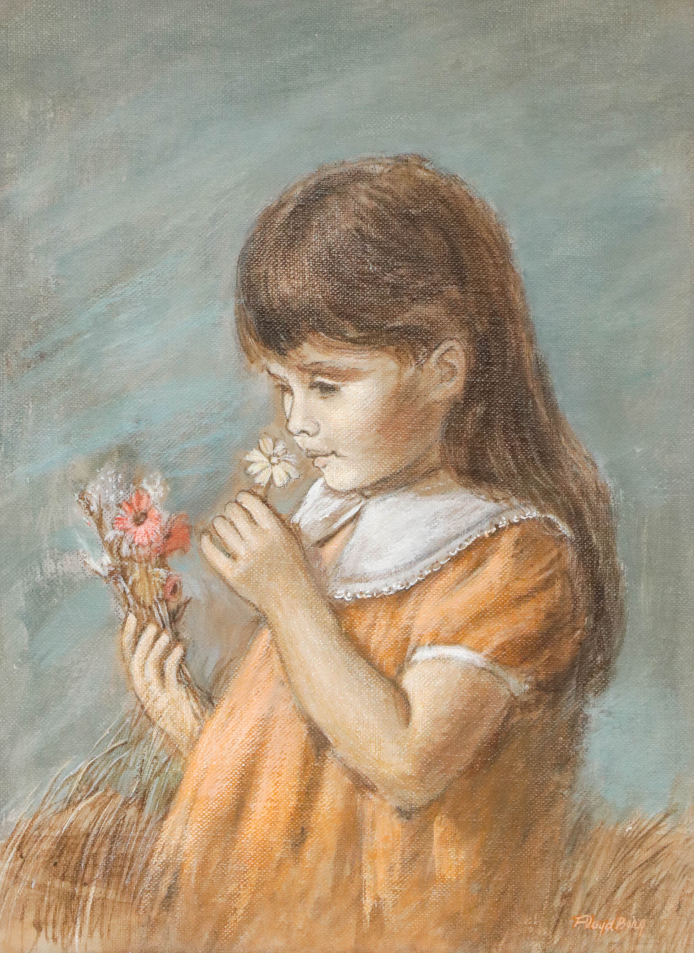 Floyd Berg Portrait Oil Painting