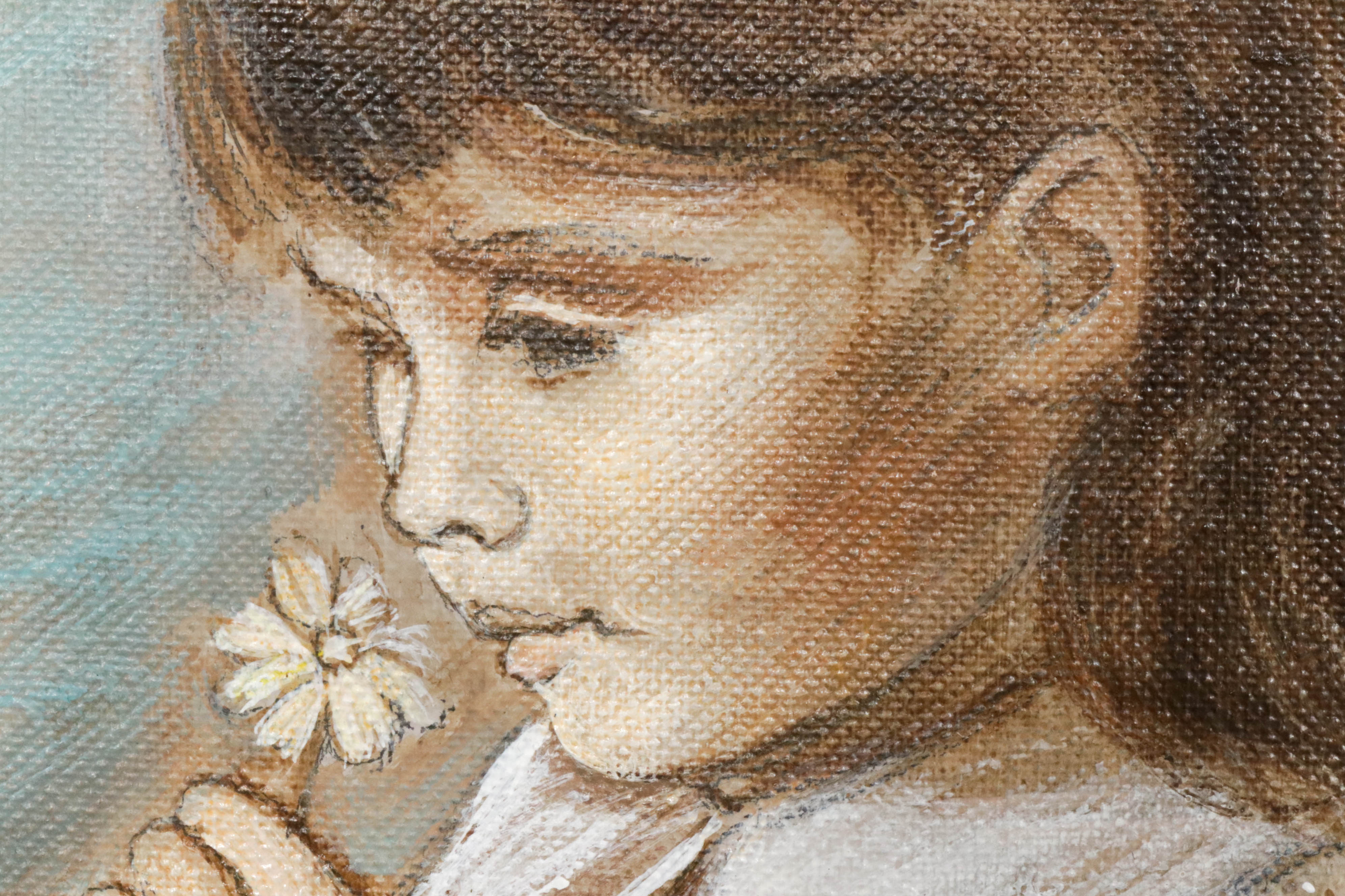 Floyd Berg Portrait Oil Painting