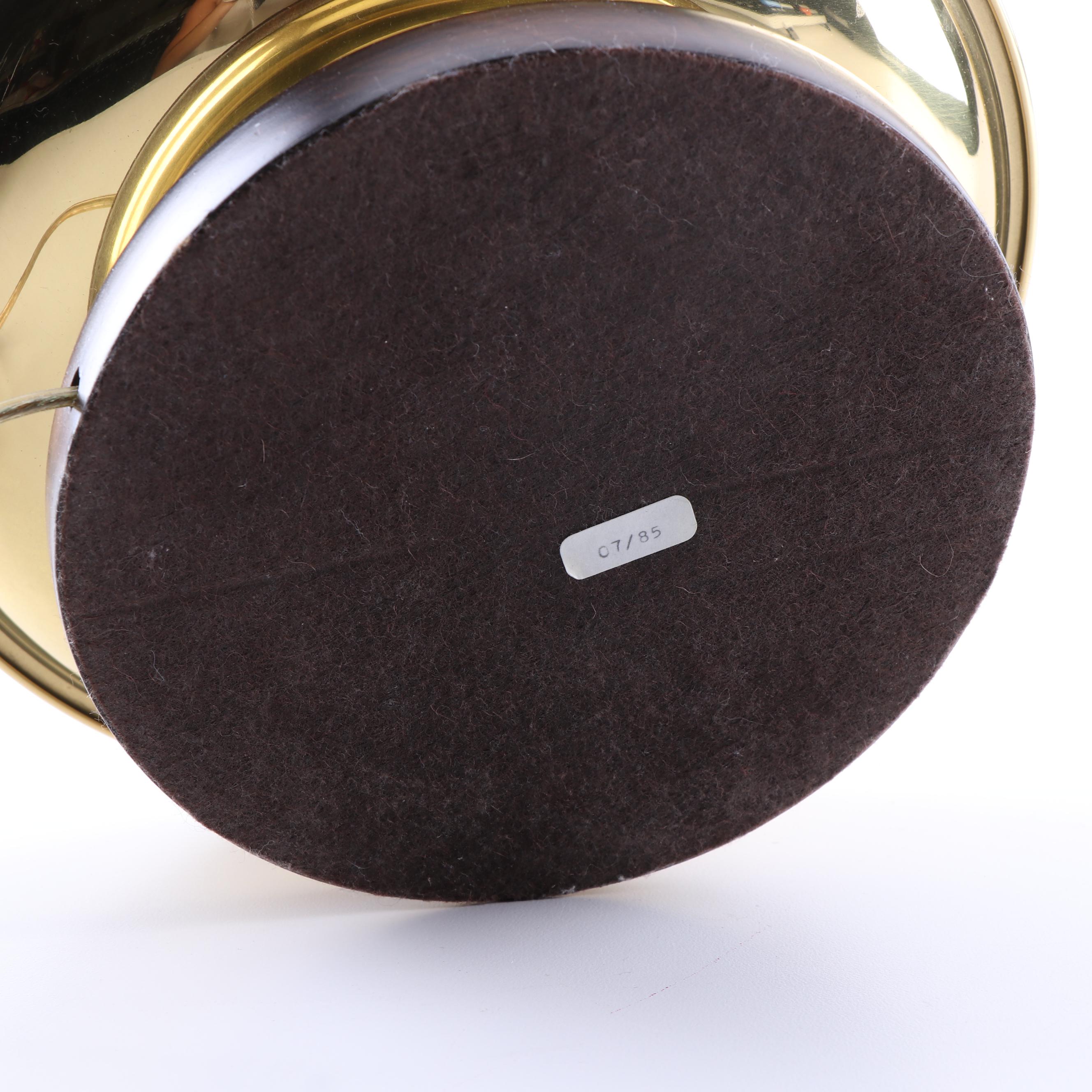 Frederick Cooper Brass Bouillotte Triple Candlestick Table Lamp