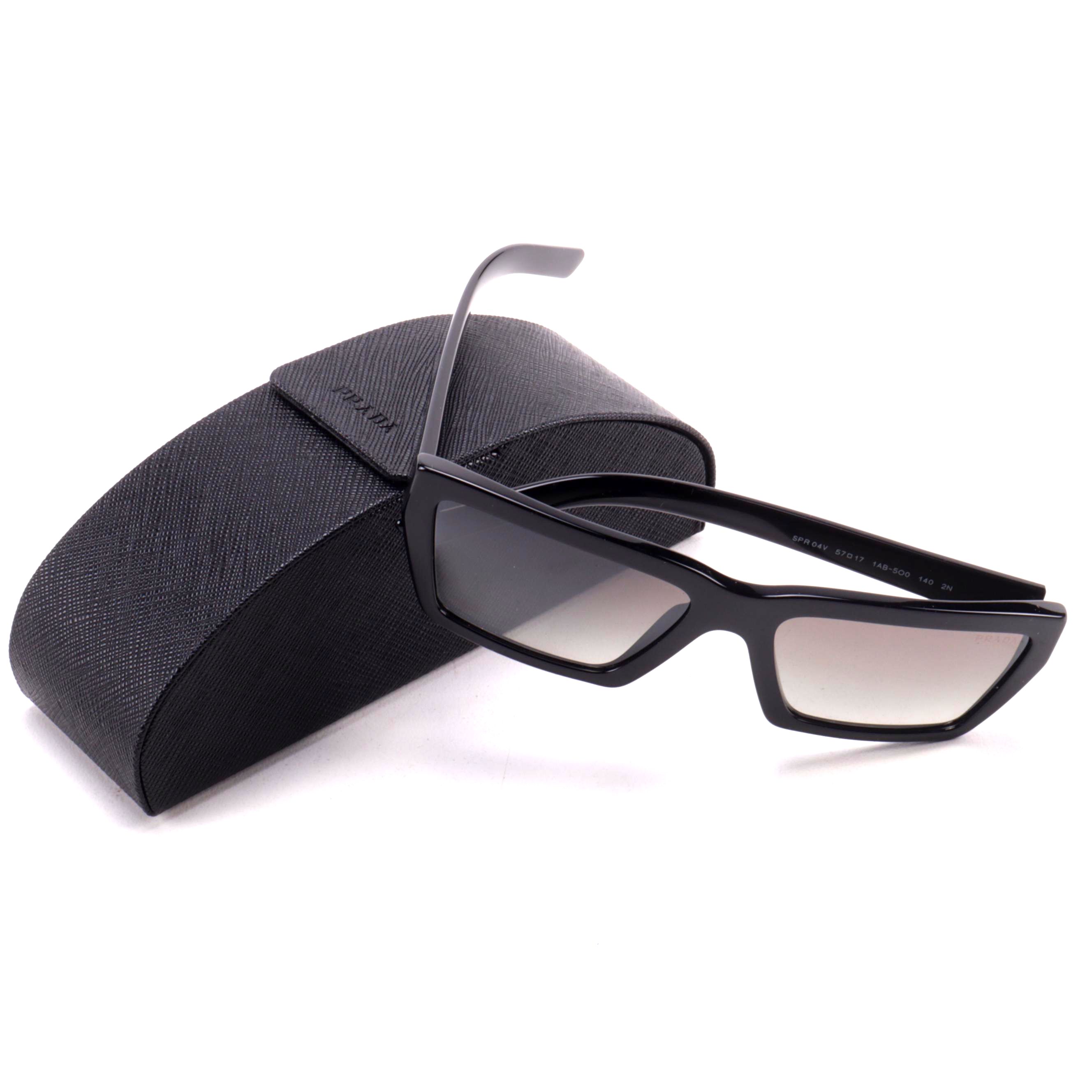 Prada Black SPR04V Disguise Sunglasses with Case