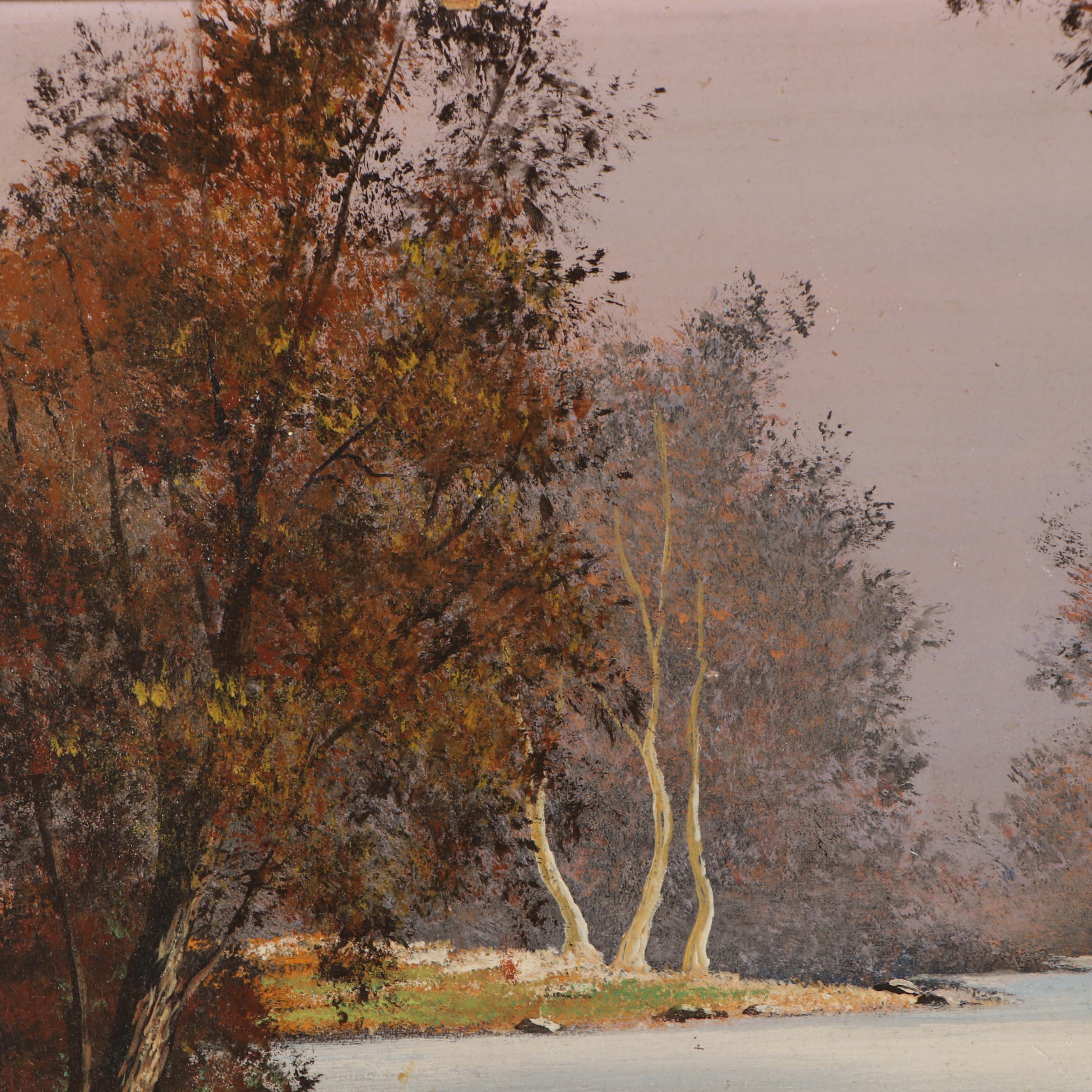 Winston Allen Landscape Oil Painting