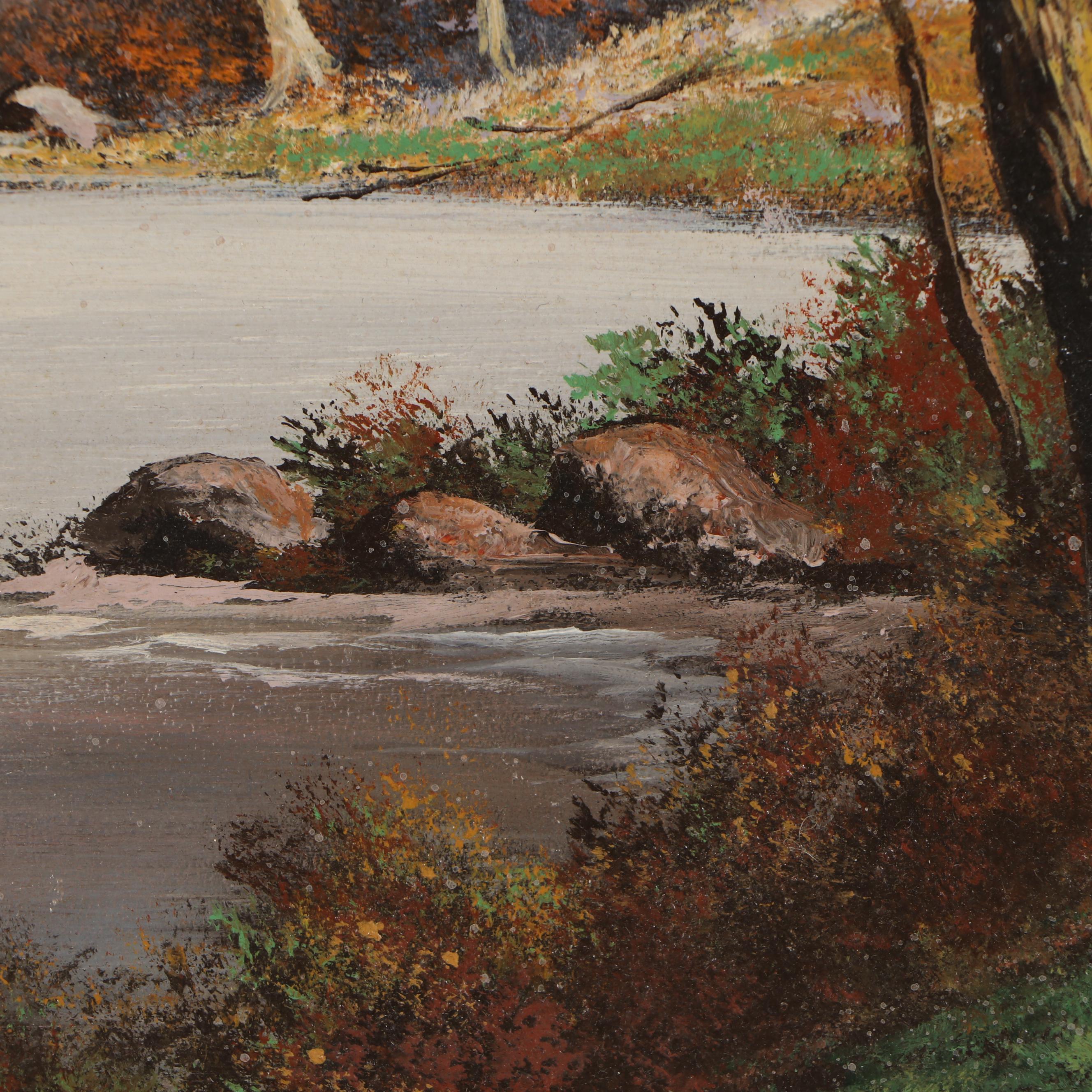 Winston Allen Landscape Oil Painting