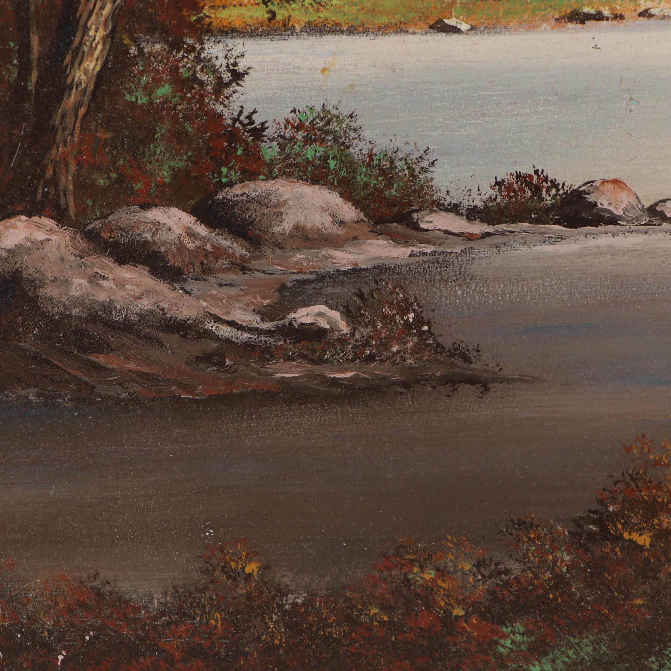 Winston Allen Landscape Oil Painting