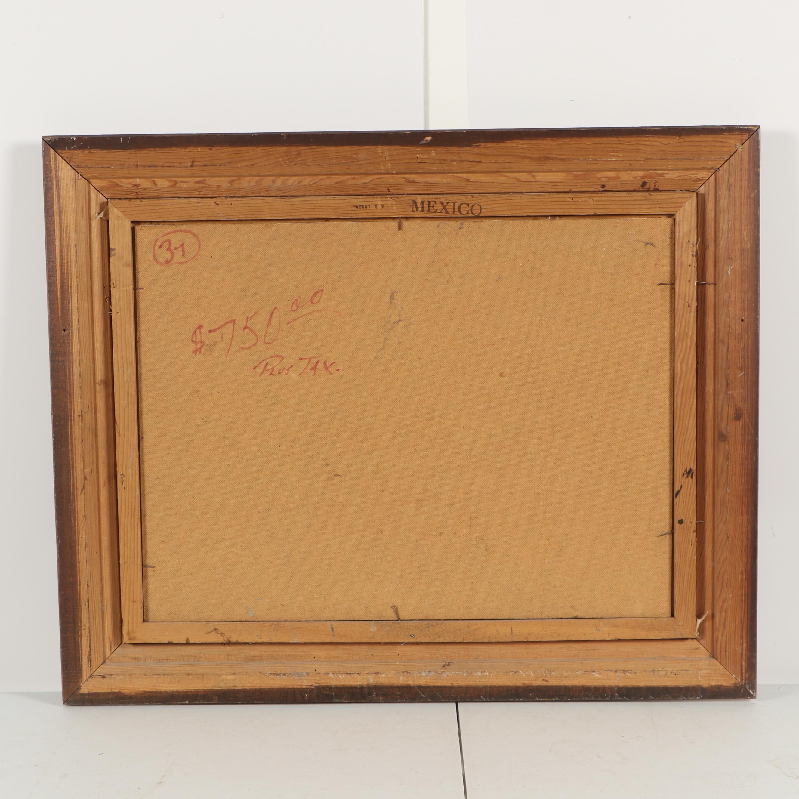 Winston Allen Landscape Oil Painting