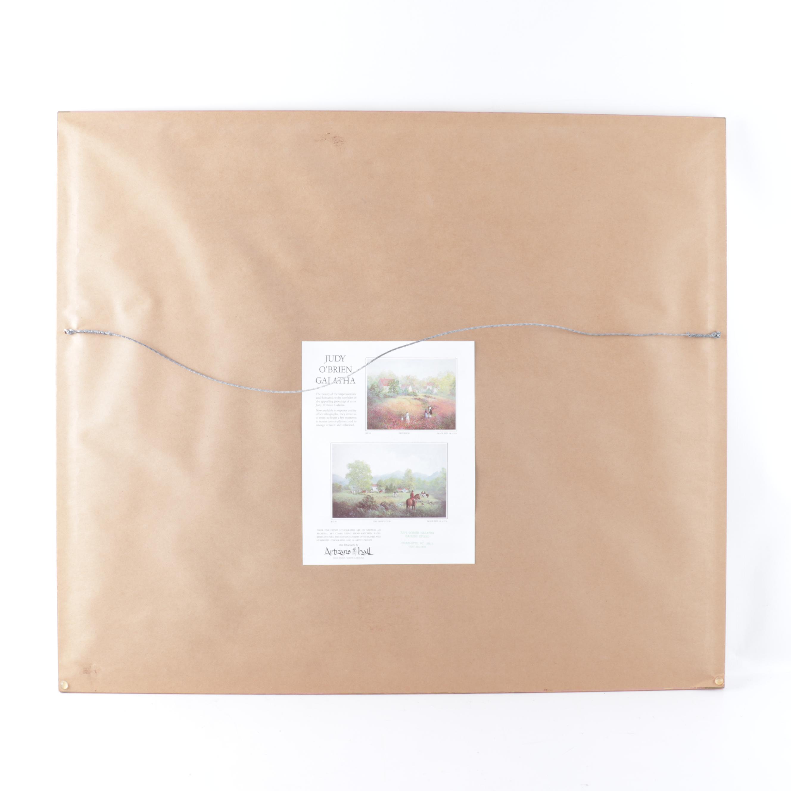 Judy O'Brien Galatha Landscape Offset Lithograph