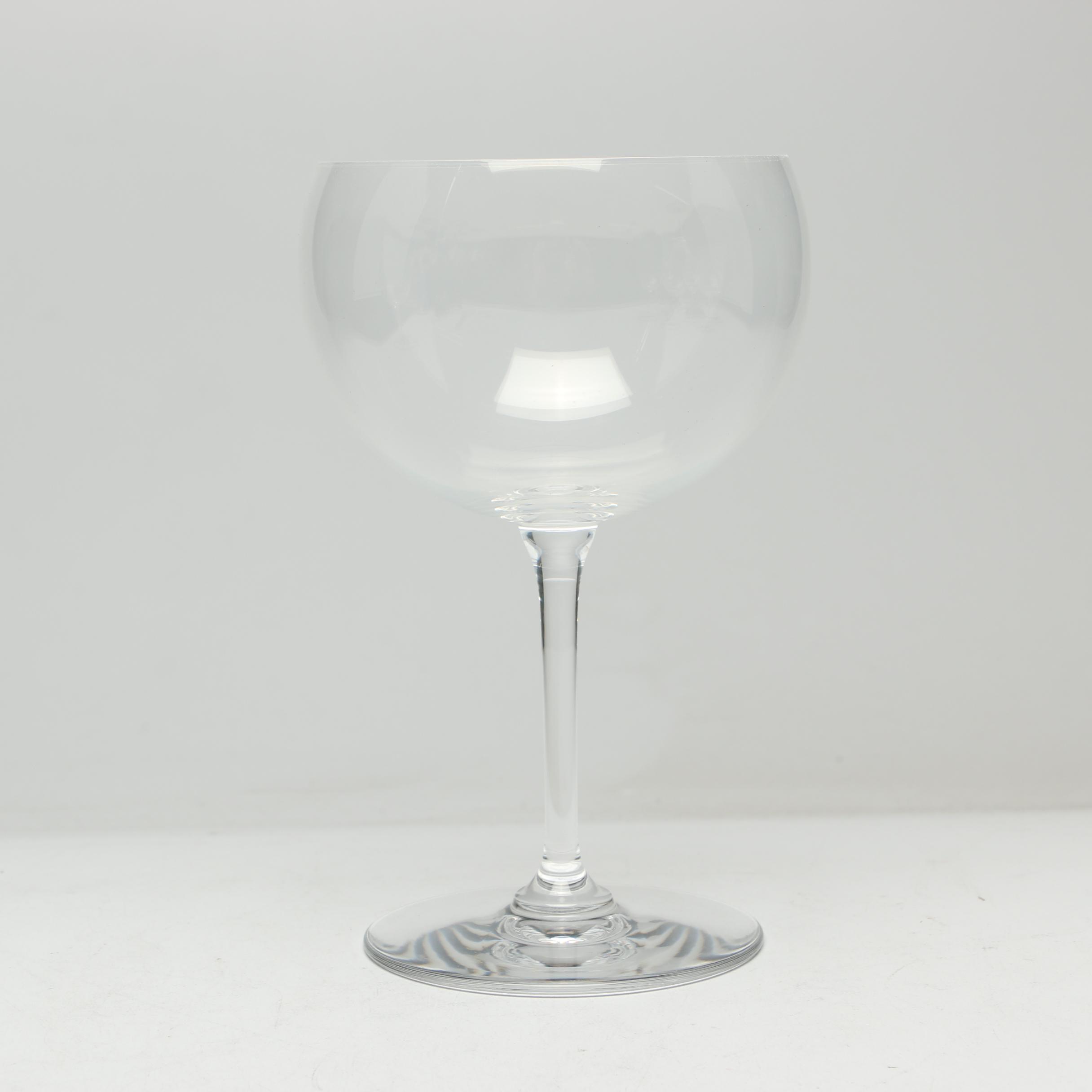 Baccarat "Pavilion" Wine Glasses, 1950s-1970s Vintage