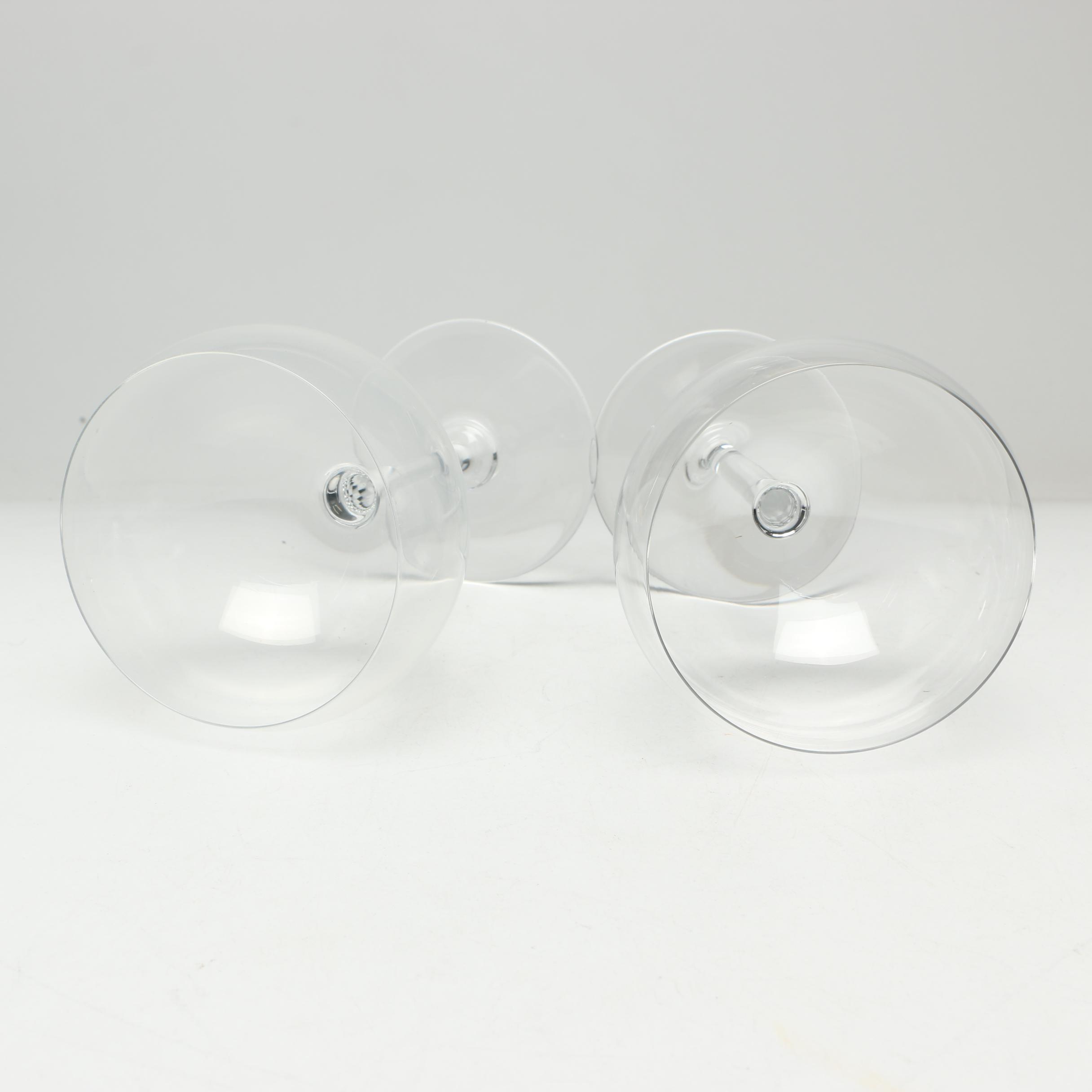 Baccarat "Pavilion" Wine Glasses, 1950s-1970s Vintage