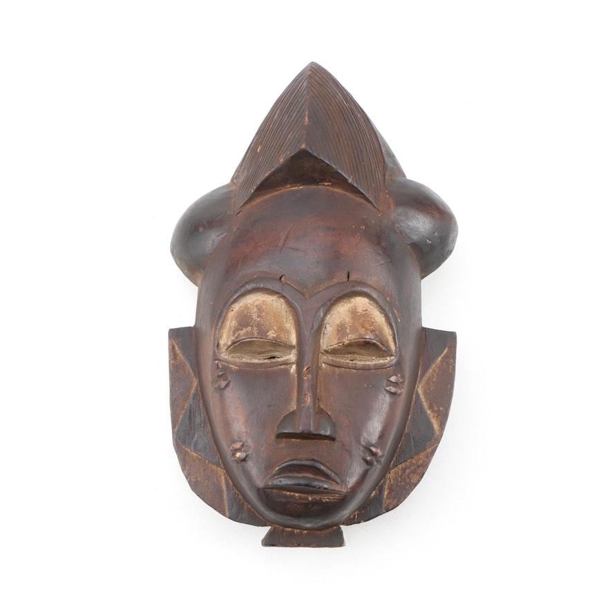 Wooden Baule Style Mask