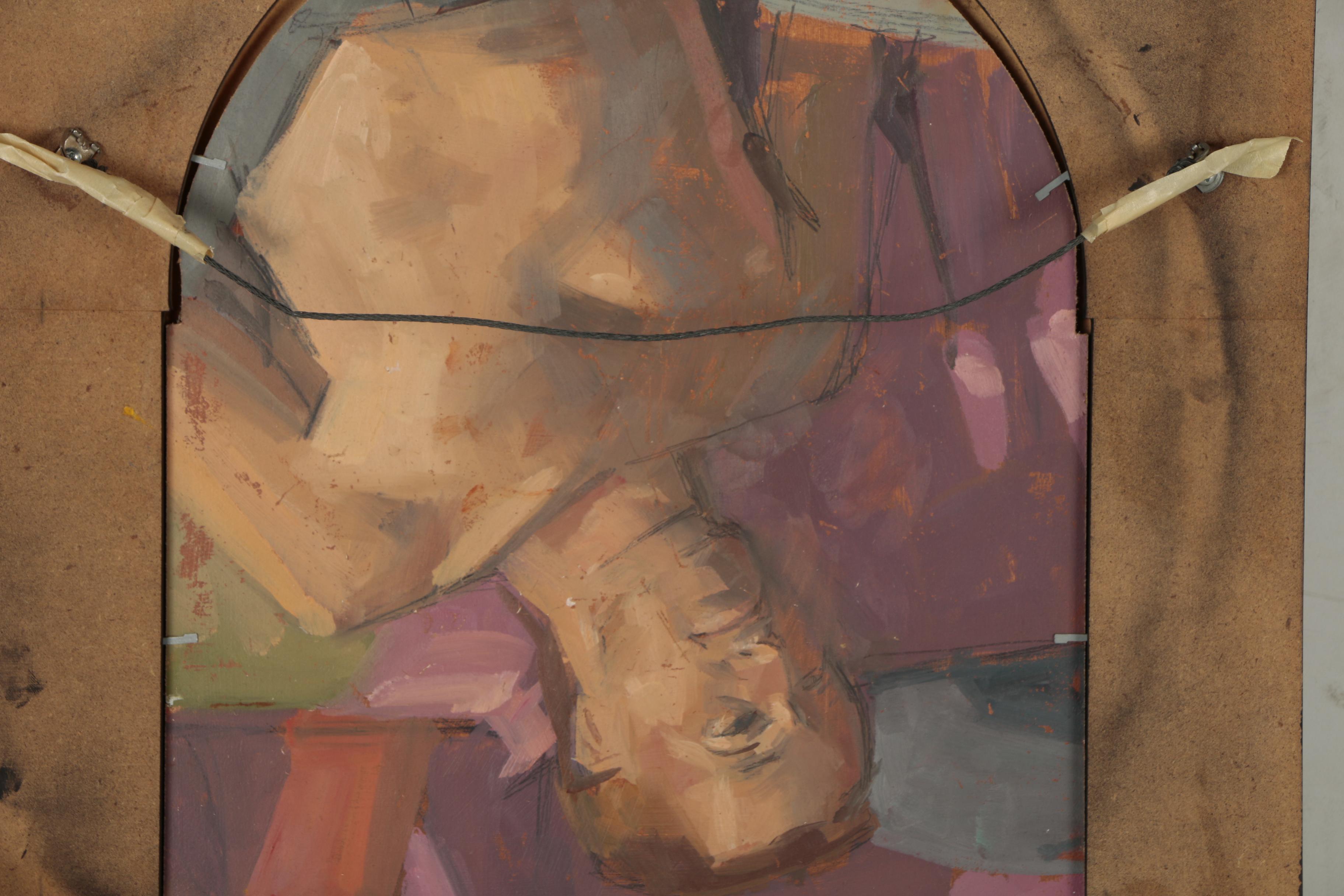 Perin Mahler Oil Painting "Altarpiece II"