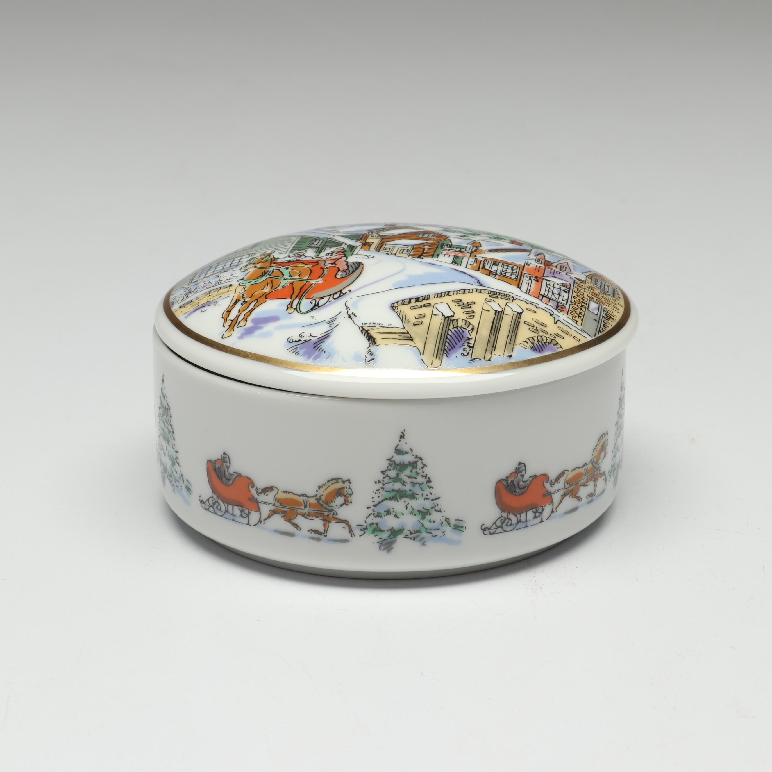 Tiffany & Co. "Holiday 1992" Limited Edition Christmas Box