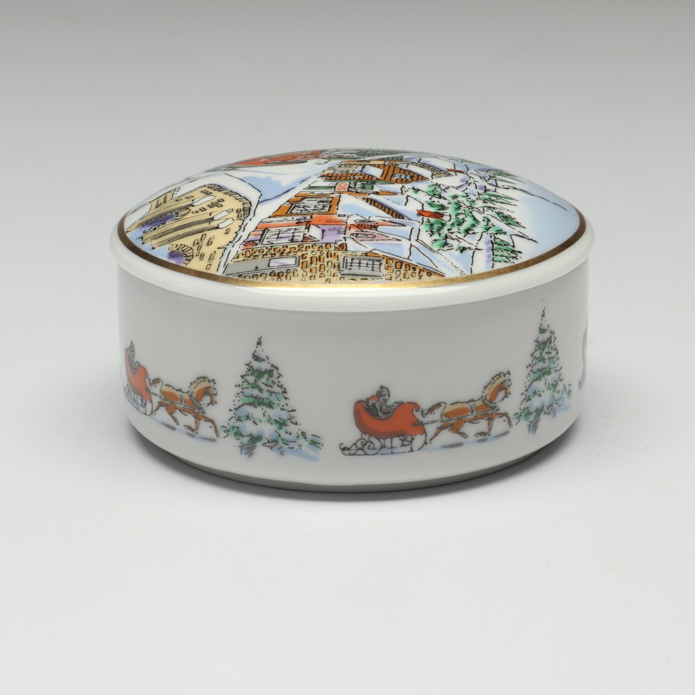 Tiffany & Co. "Holiday 1992" Limited Edition Christmas Box