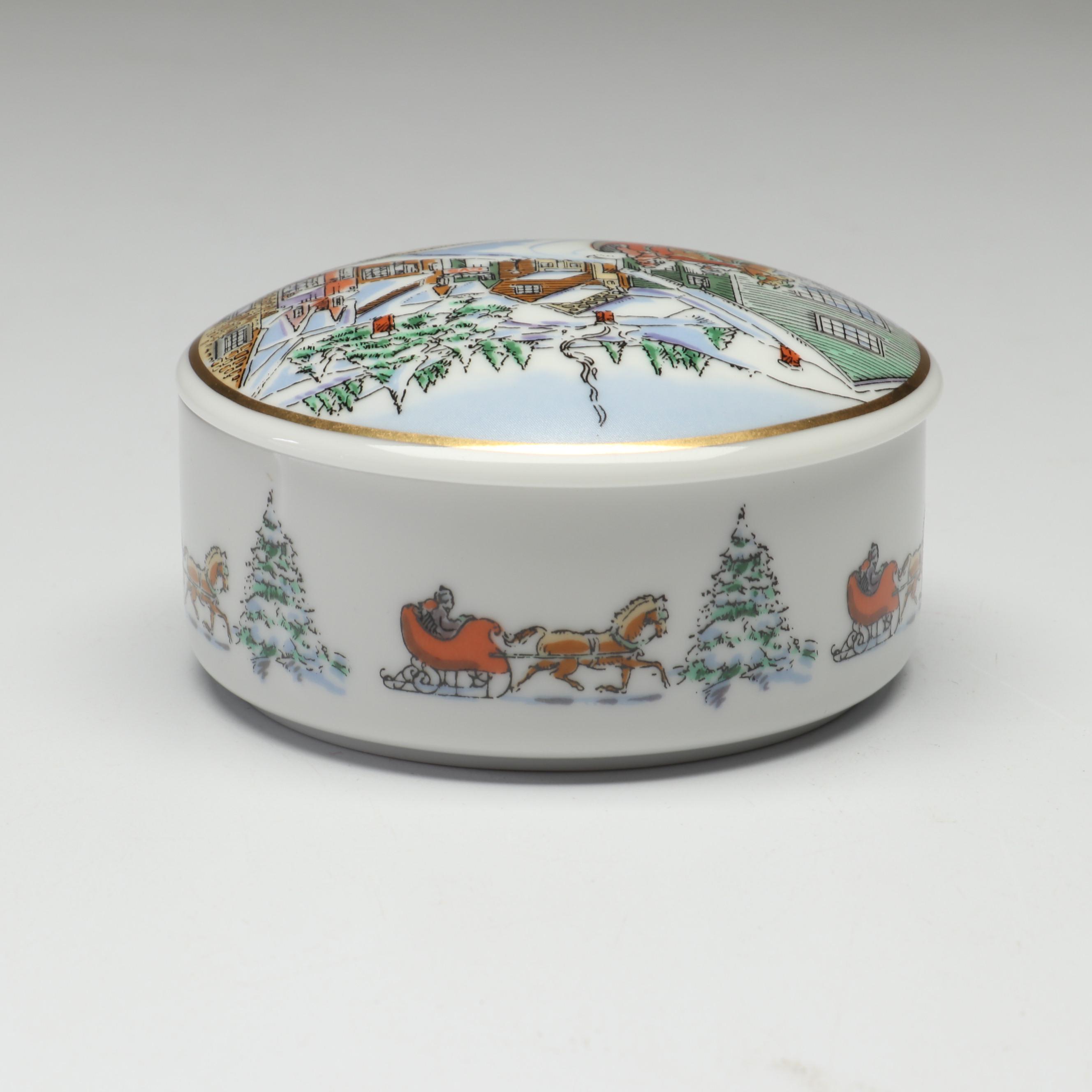 Tiffany & Co. "Holiday 1992" Limited Edition Christmas Box