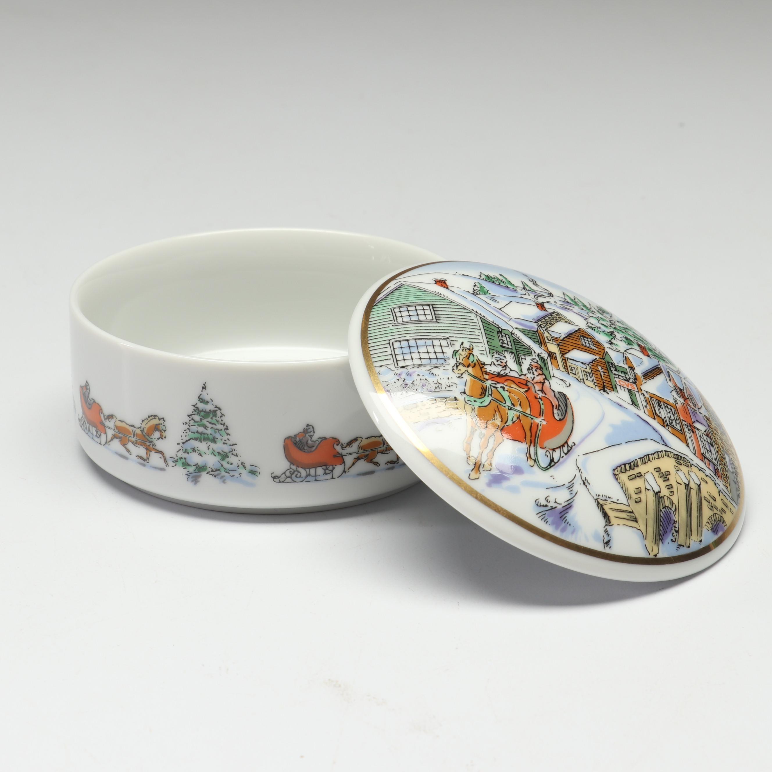 Tiffany & Co. "Holiday 1992" Limited Edition Christmas Box