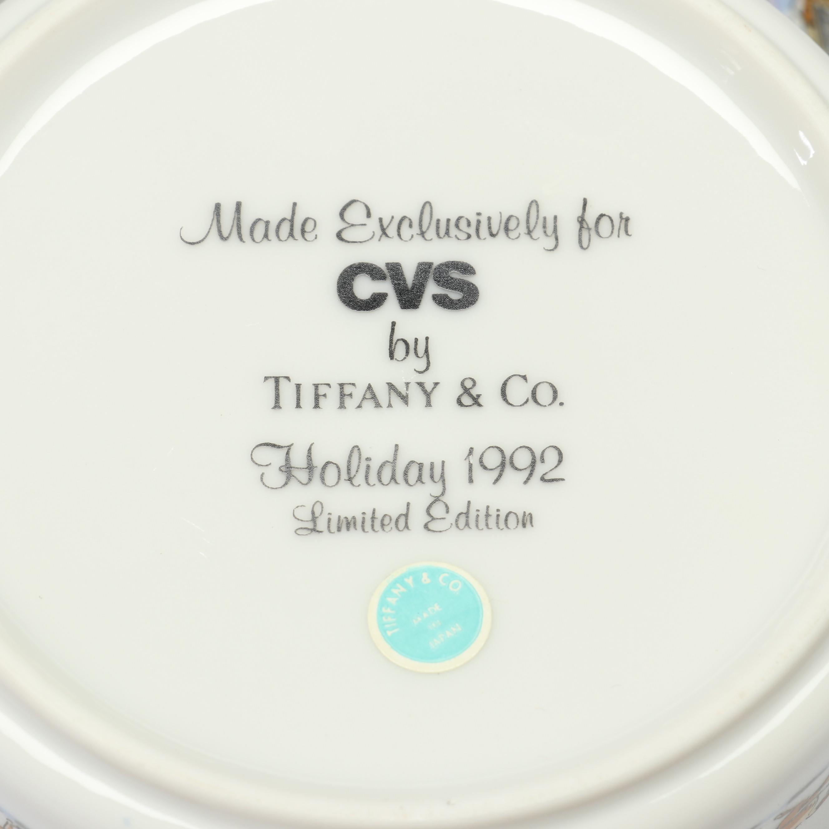 Tiffany & Co. "Holiday 1992" Limited Edition Christmas Box