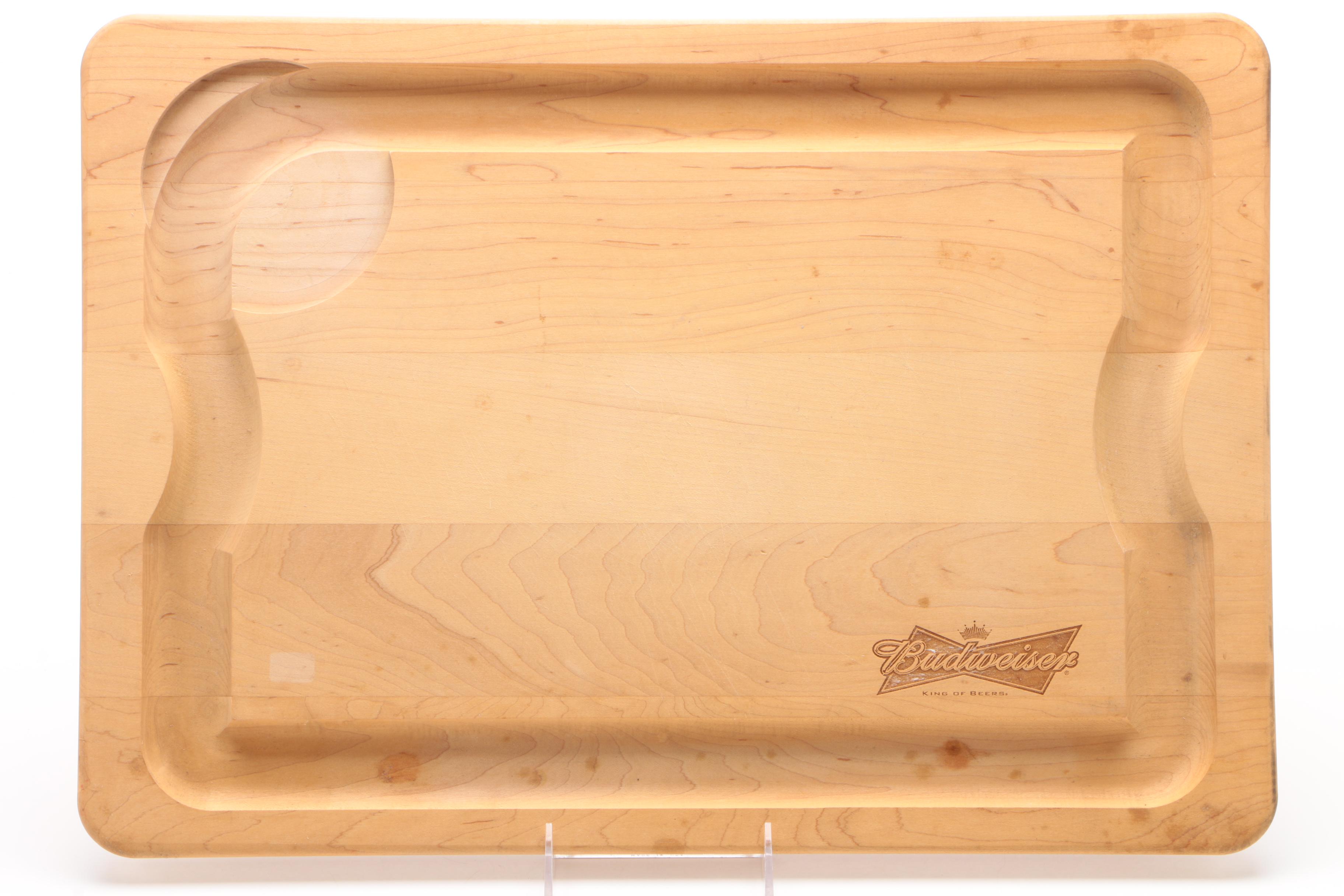 Olde Thompson Rotating Spice Rack with Budweiser Carving Board