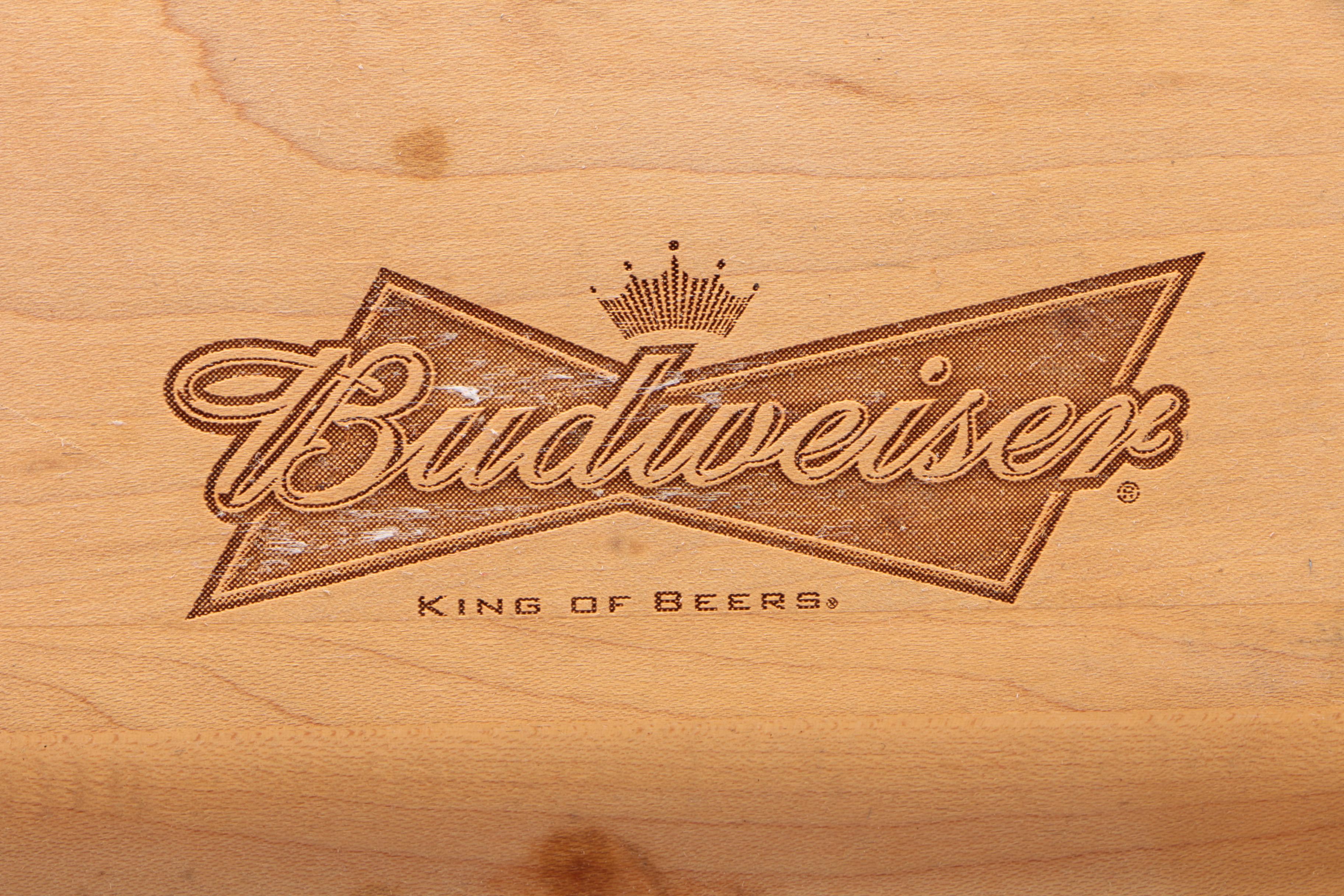 Olde Thompson Rotating Spice Rack with Budweiser Carving Board