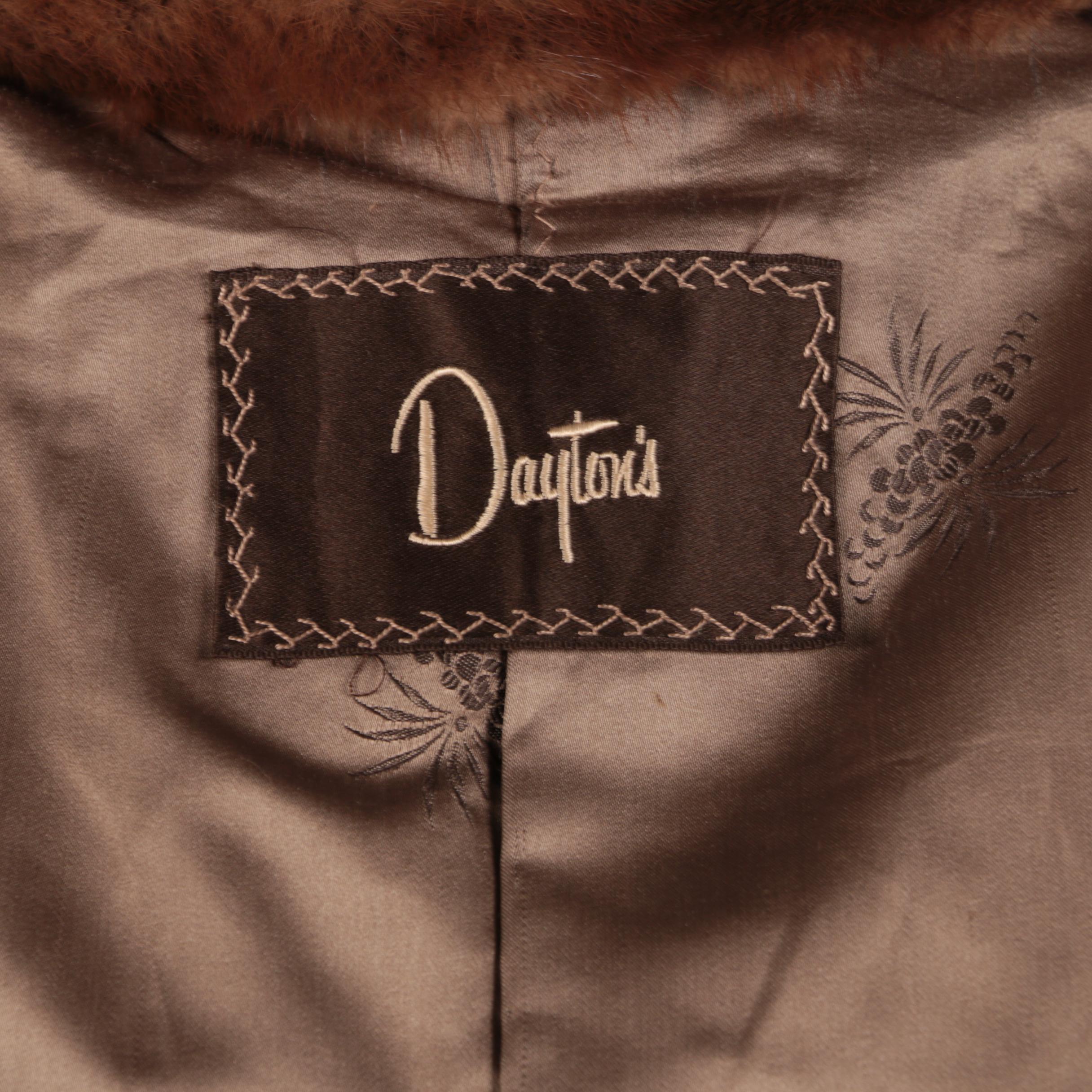 Emba Ranch Mink Fur Jacket from Dayton's, Vintage