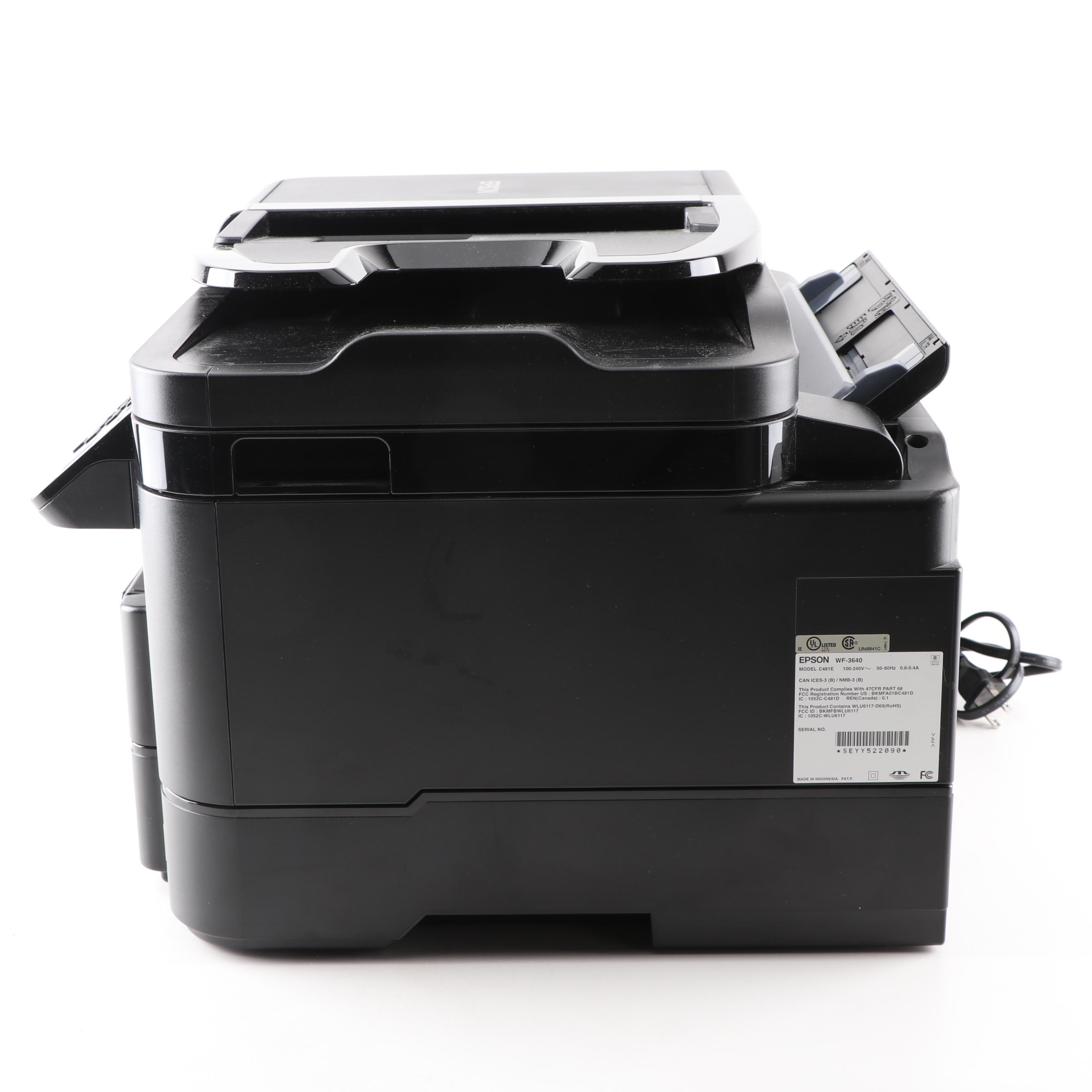 Epson All-In-One Printer and Staples Paper Shredder