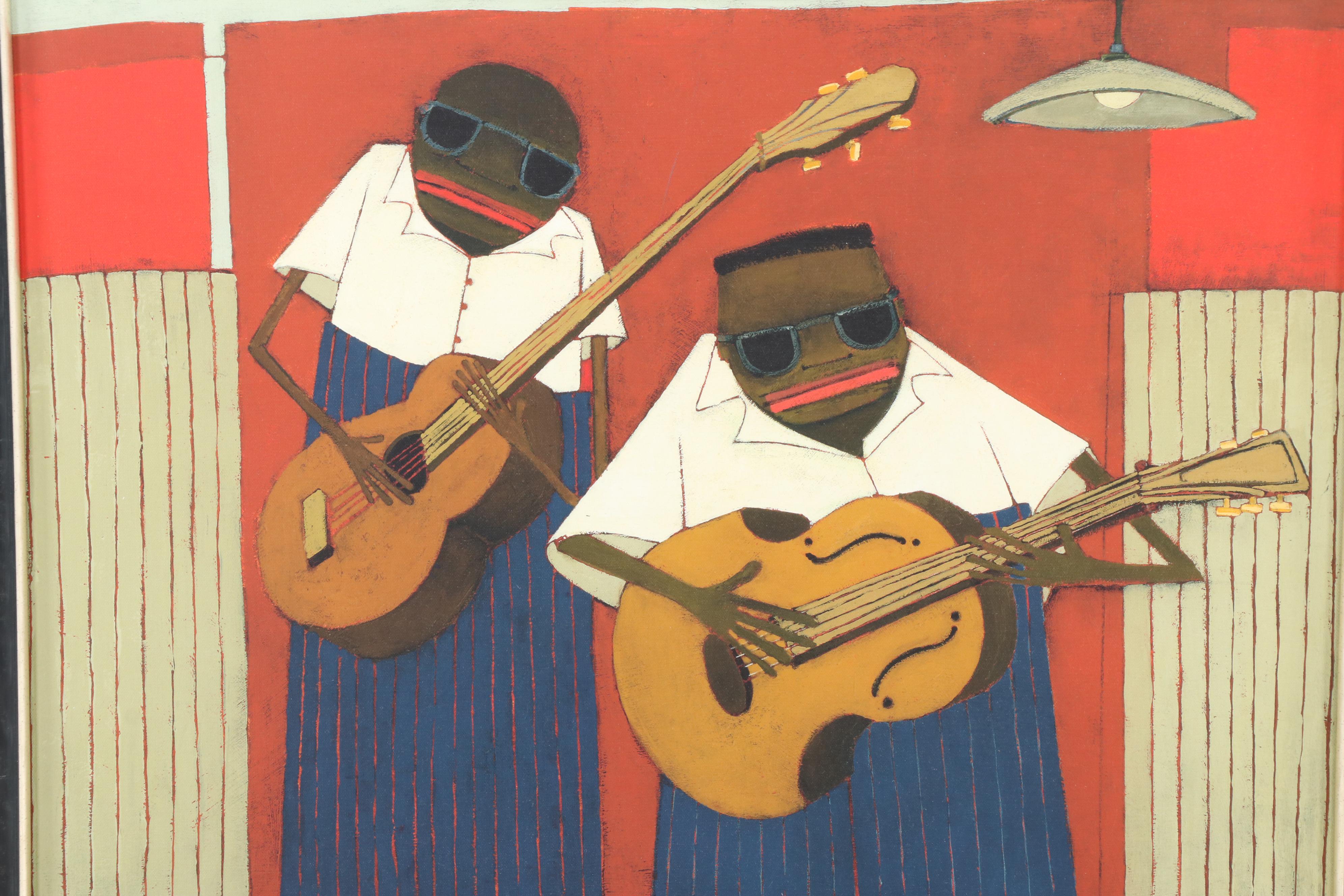 Fred Rogers Giclées Including "Willie Marble with Jimmy Blue and Mr. Shade"