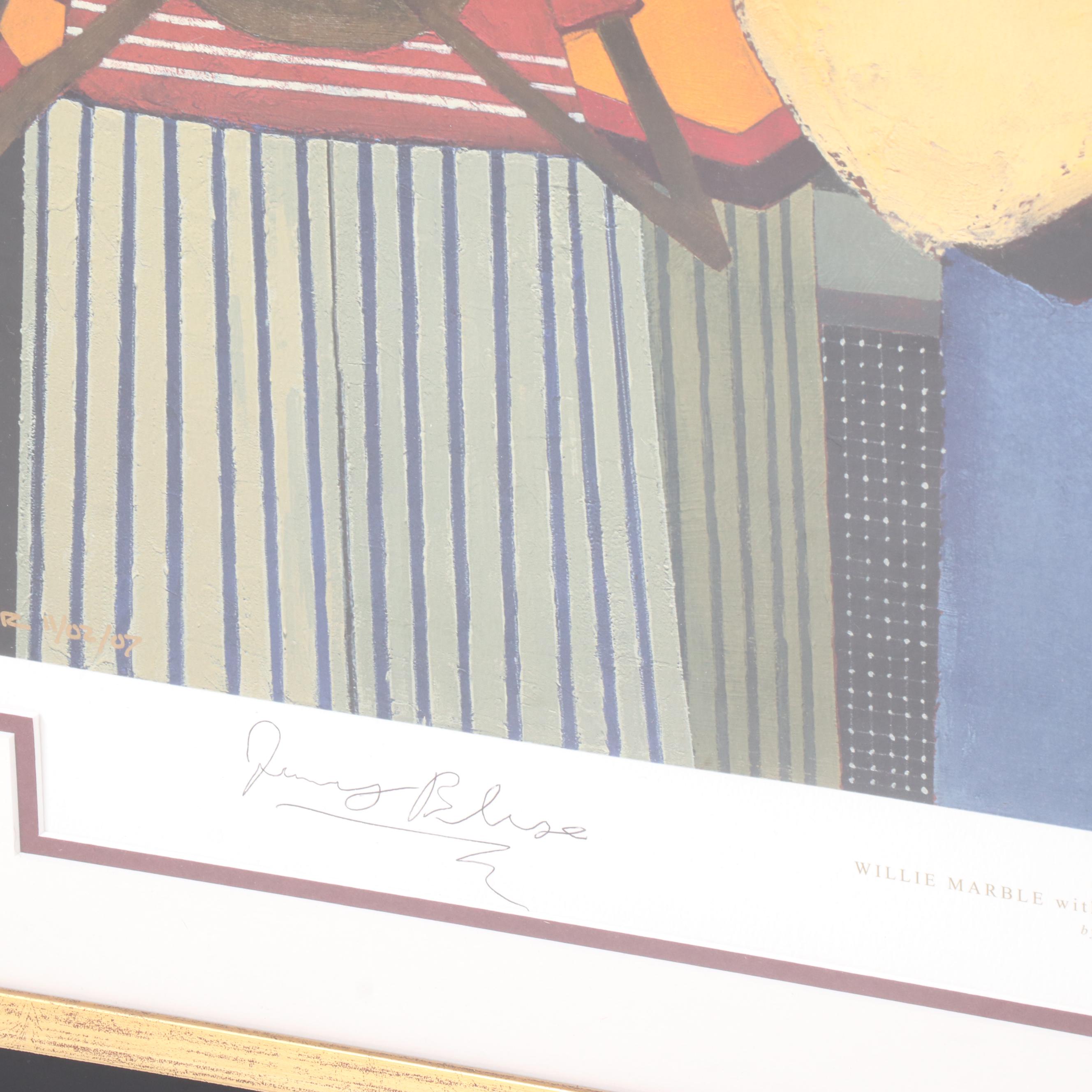 Fred Rogers Giclées Including "Willie Marble with Jimmy Blue and Mr. Shade"