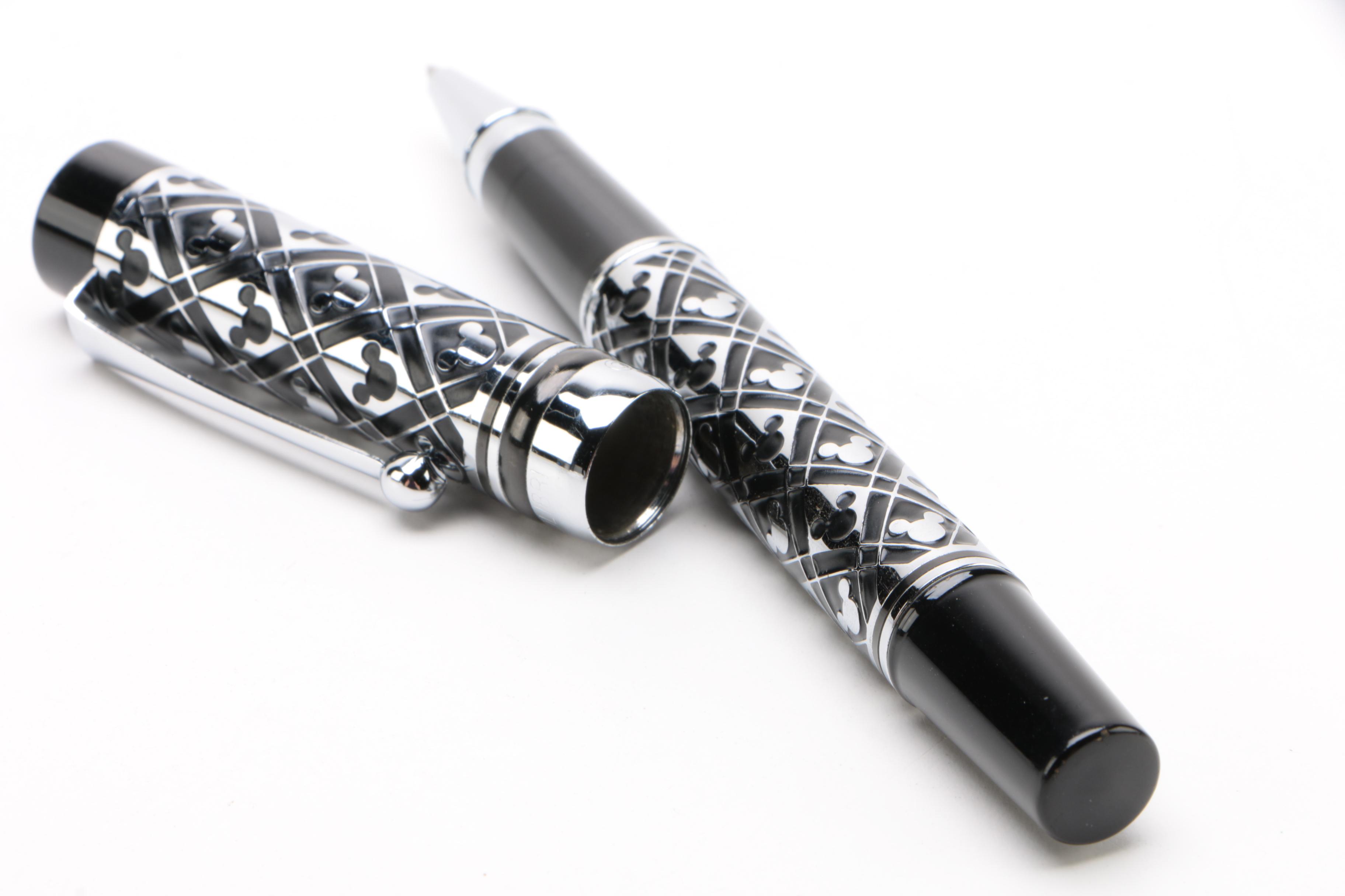 Disney for Colibri Mickey Mouse Ears Motif Ballpoint Pen