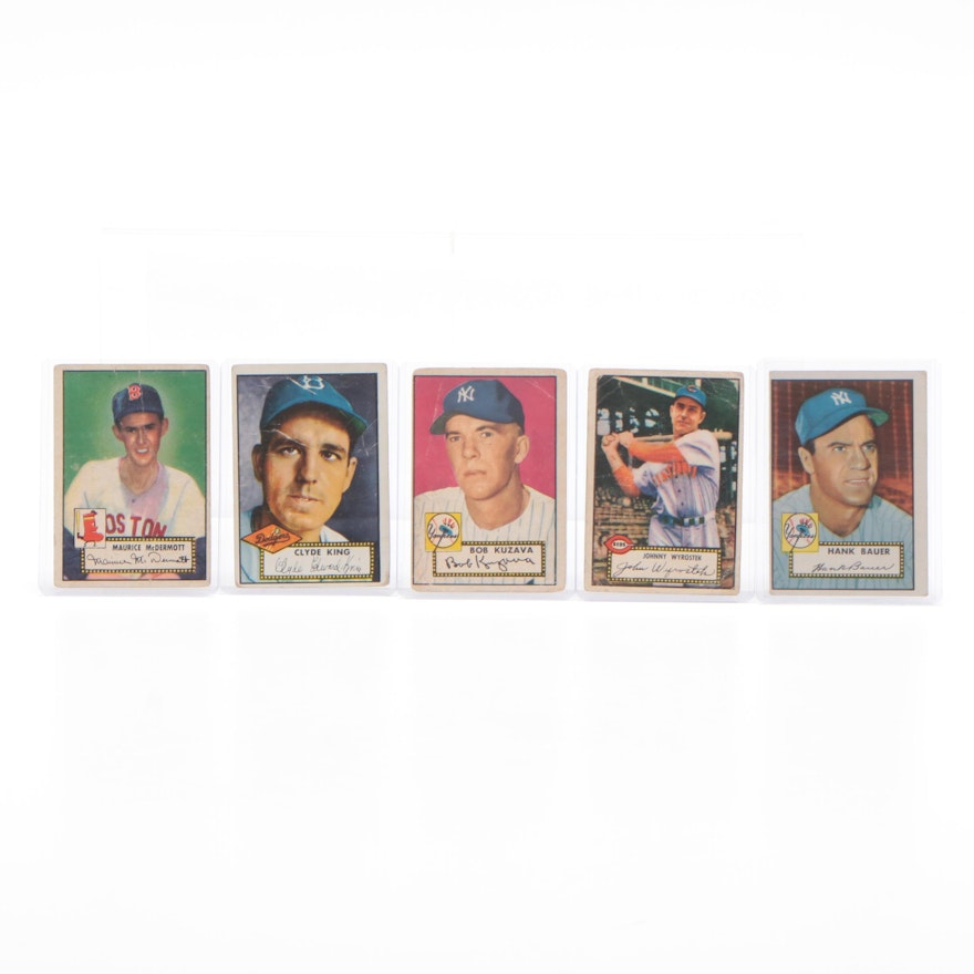 1952 Topps Baseball Cards