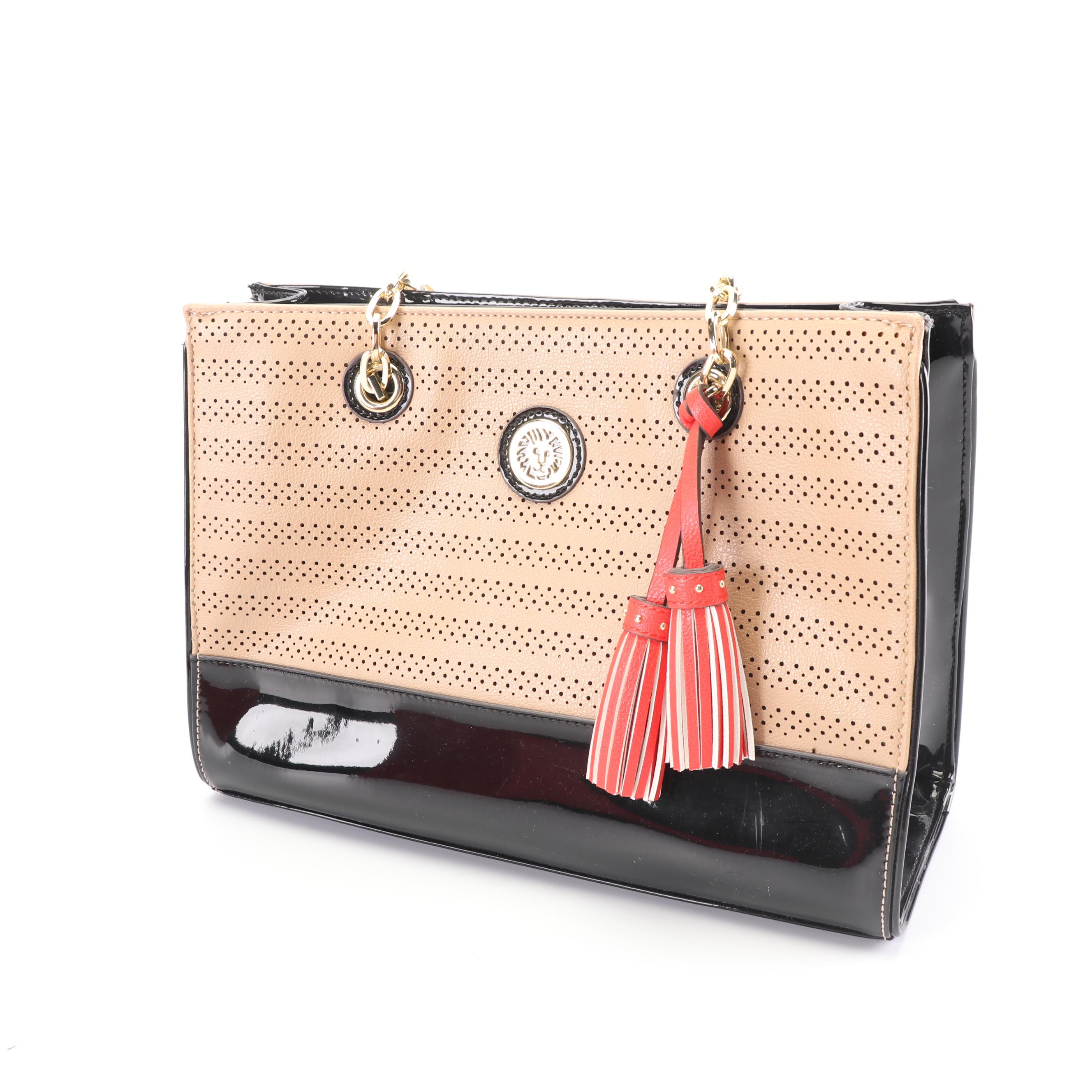 Anne Klein Leather and Patent Leather Shoulder Bags