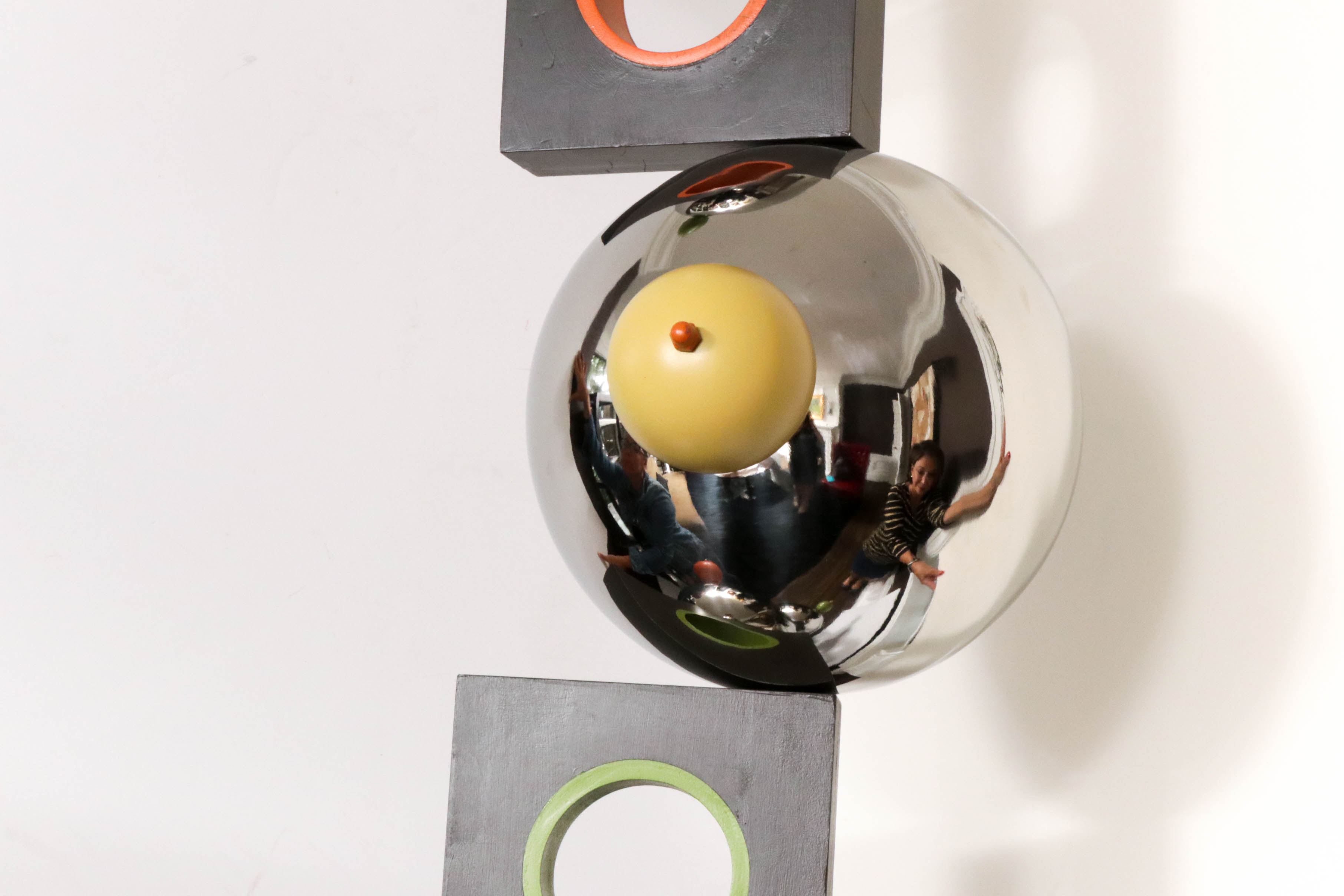 Martin Beck Modern Style Abstract Aluminum Sculpture