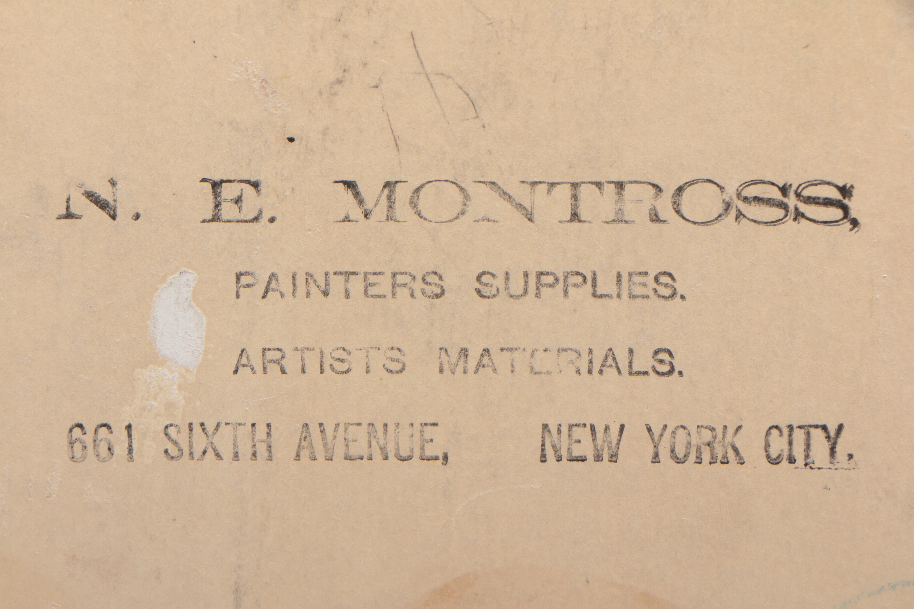 Newspaper, Book Clippings and Charcoal Drawings on Cardboard