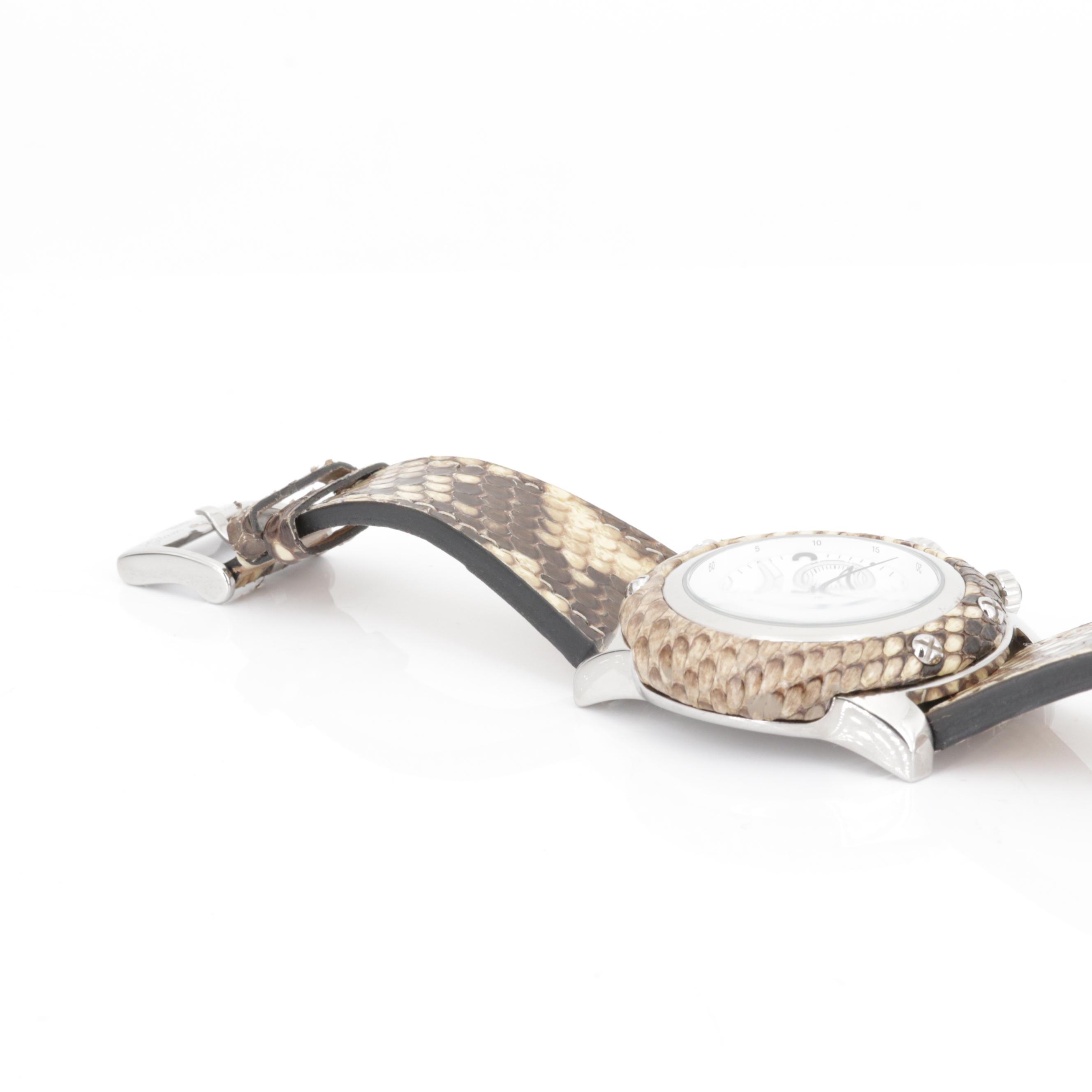 GlamRock Stainless Steel Chronograph Watch