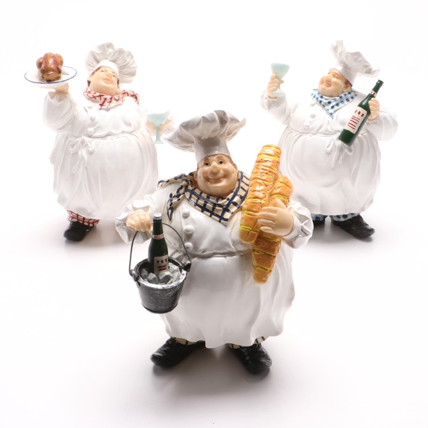 Resin Chef Figurines