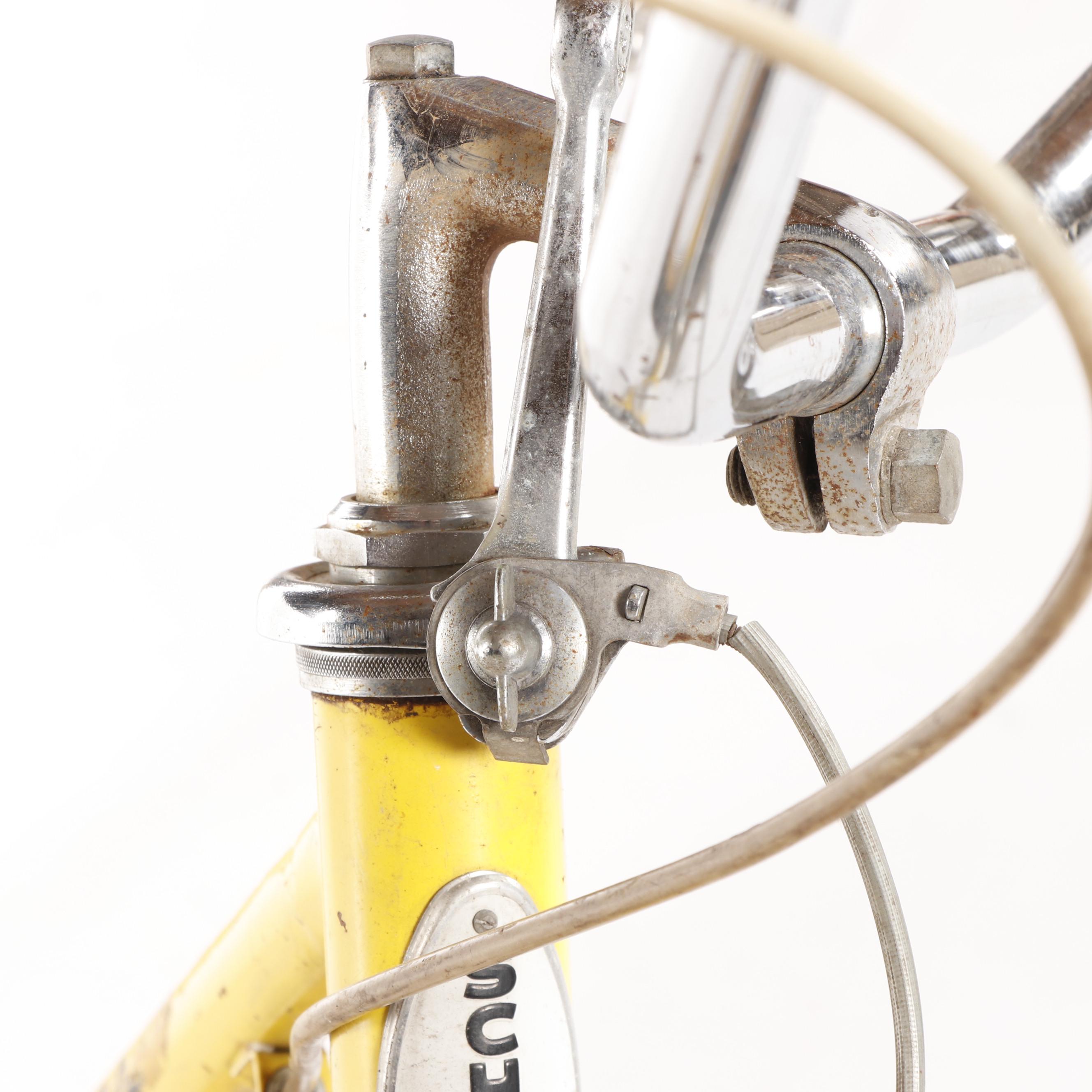 Schwinn Yellow "Collegiate" 5-Speed Bicycle, Circa 1970