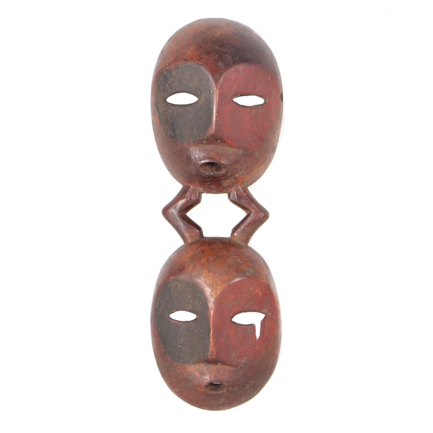 Decorative Wooden Lega Style Mask