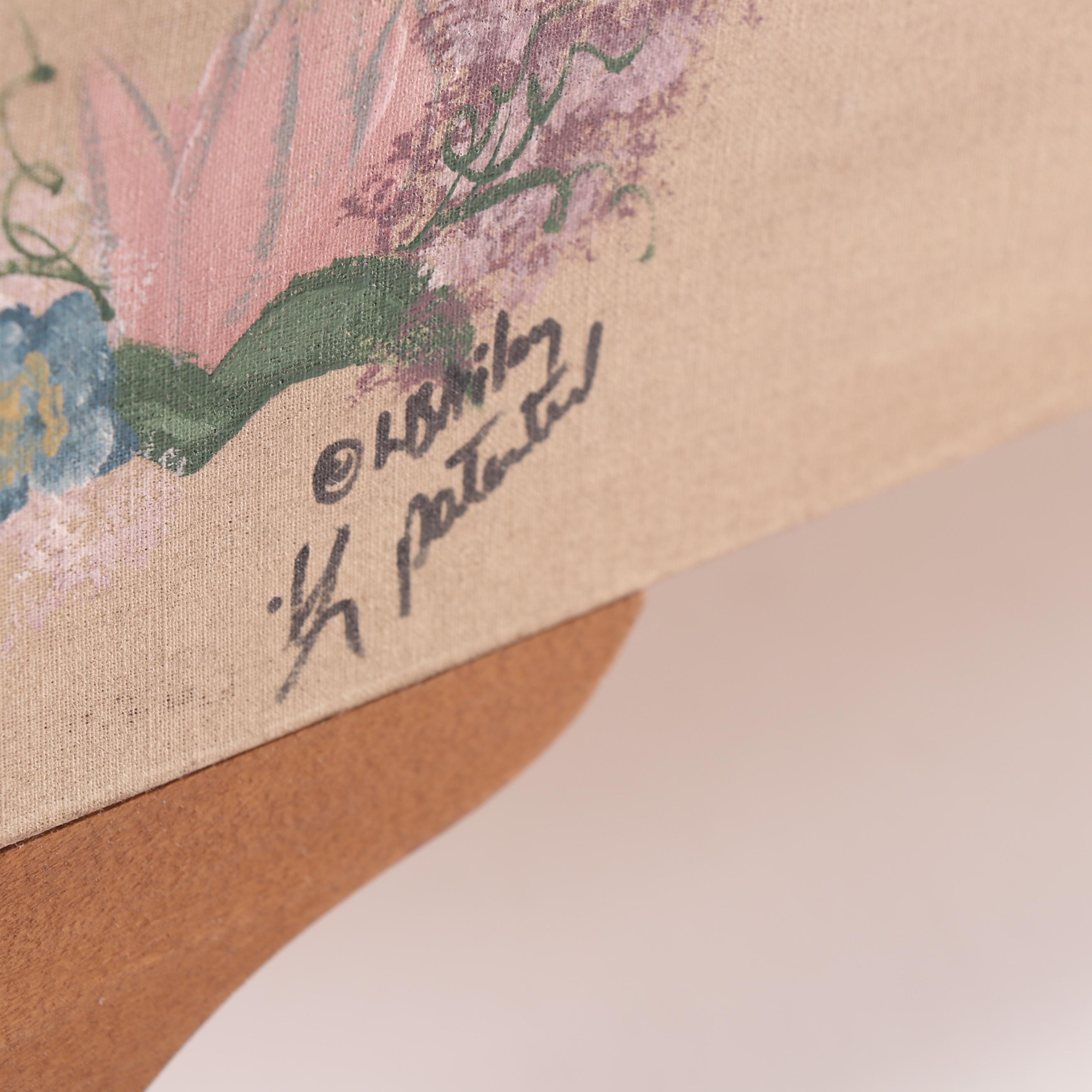 1987 Linda Vandiver Bailey "Reclining Miss Piggy" Soft Sculpture with Divan