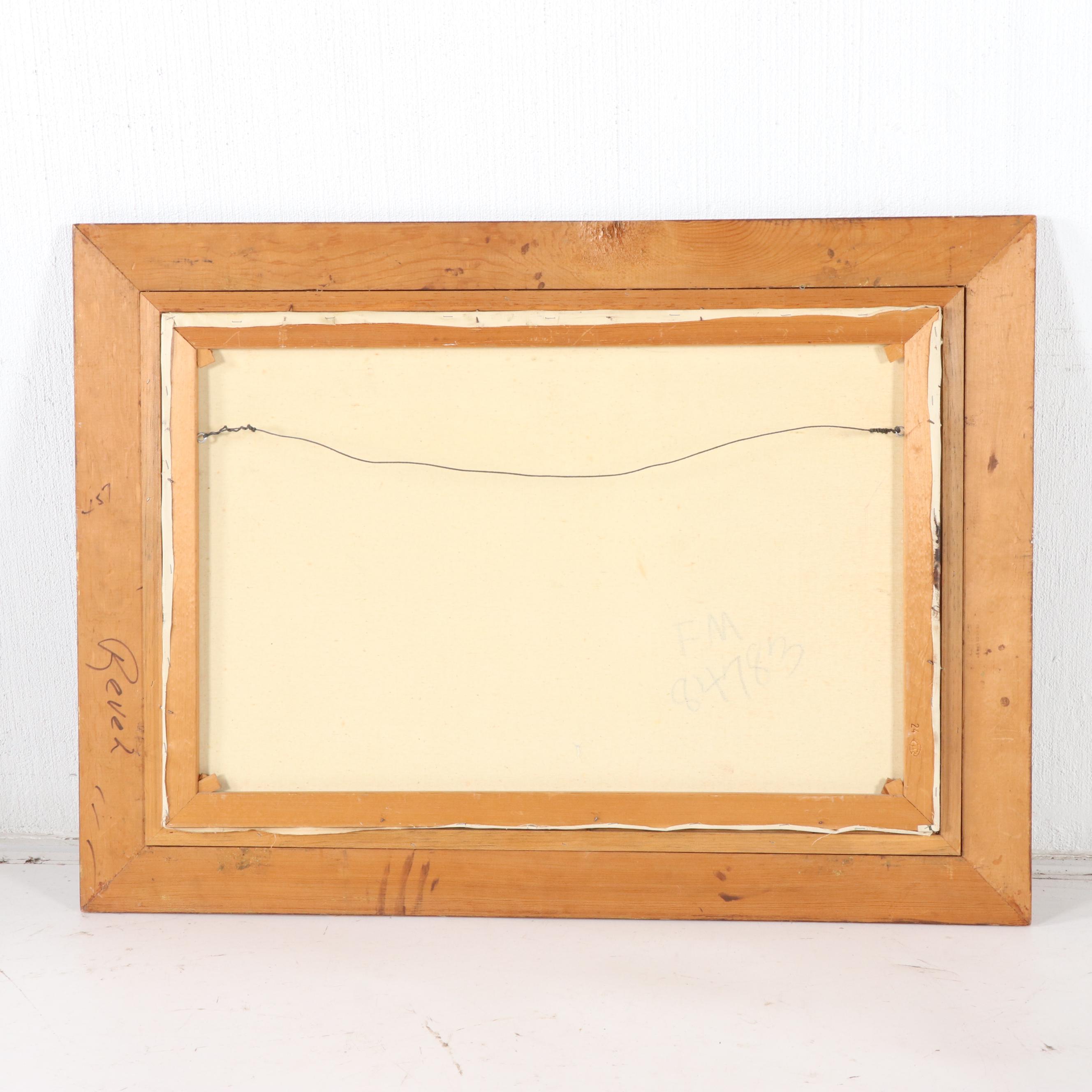 Wollinger Forest Landscape Oil Painting