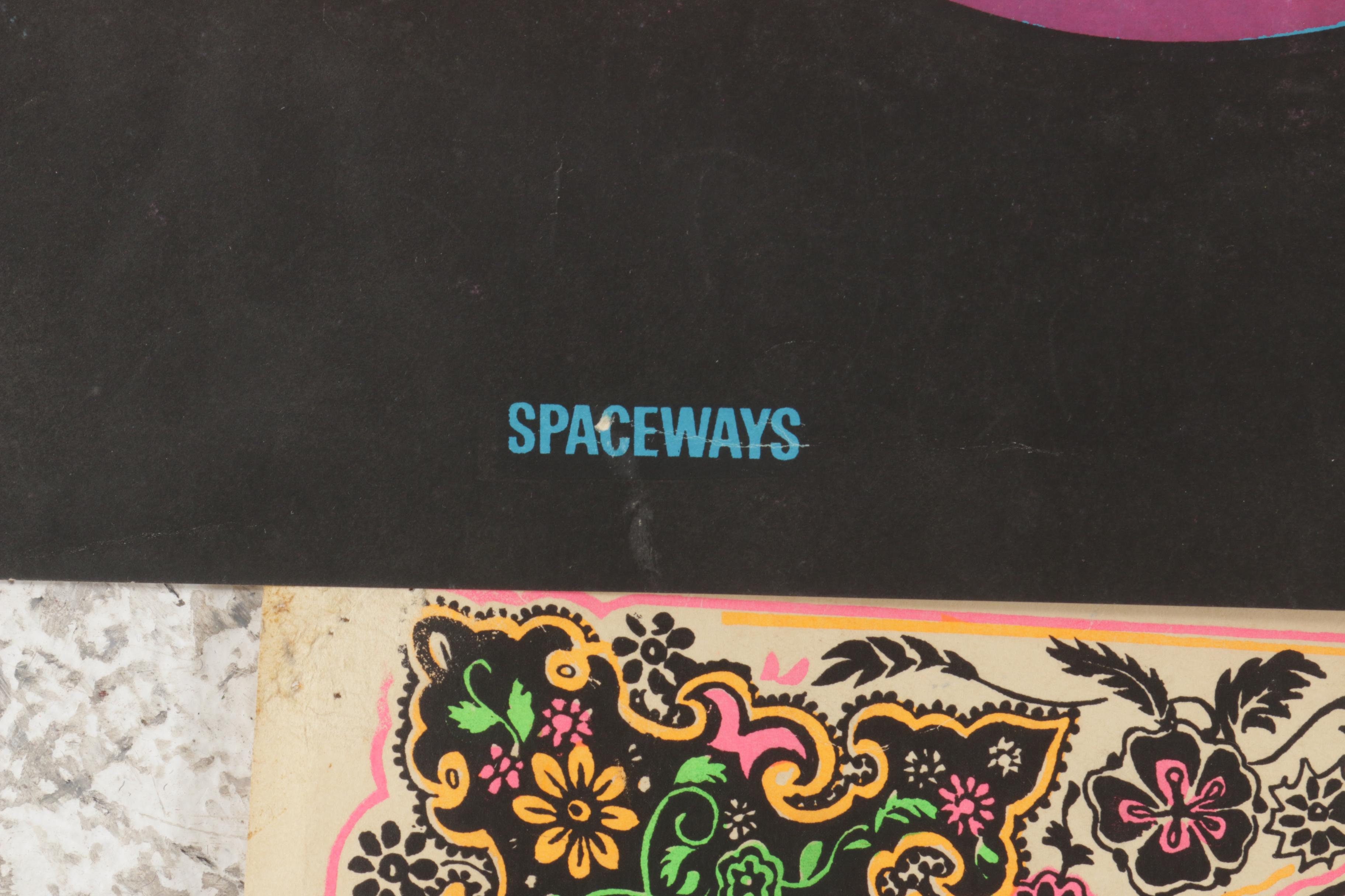 Vintage Funky Features, Gary Edwards "In My Room" Blacklight Posters