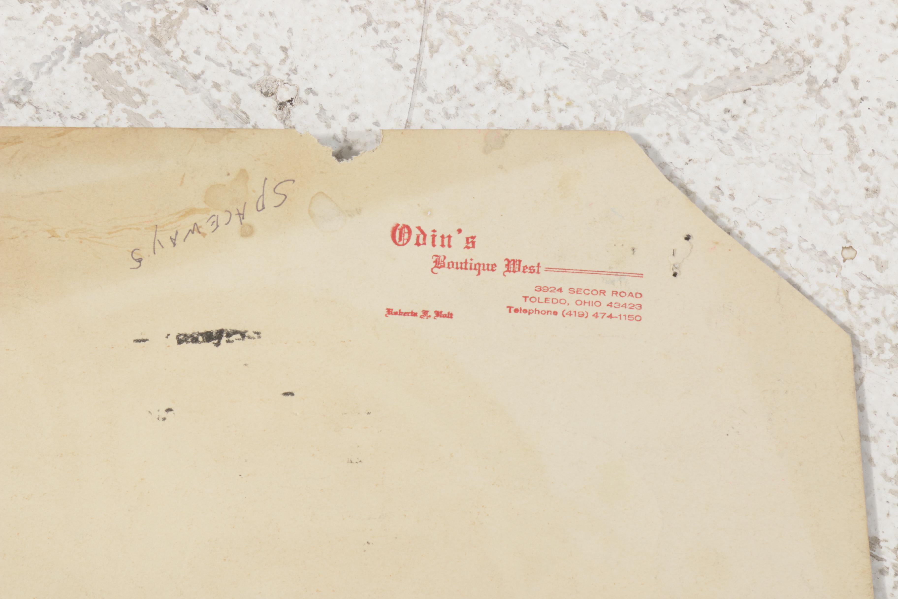 Vintage Funky Features, Gary Edwards "In My Room" Blacklight Posters