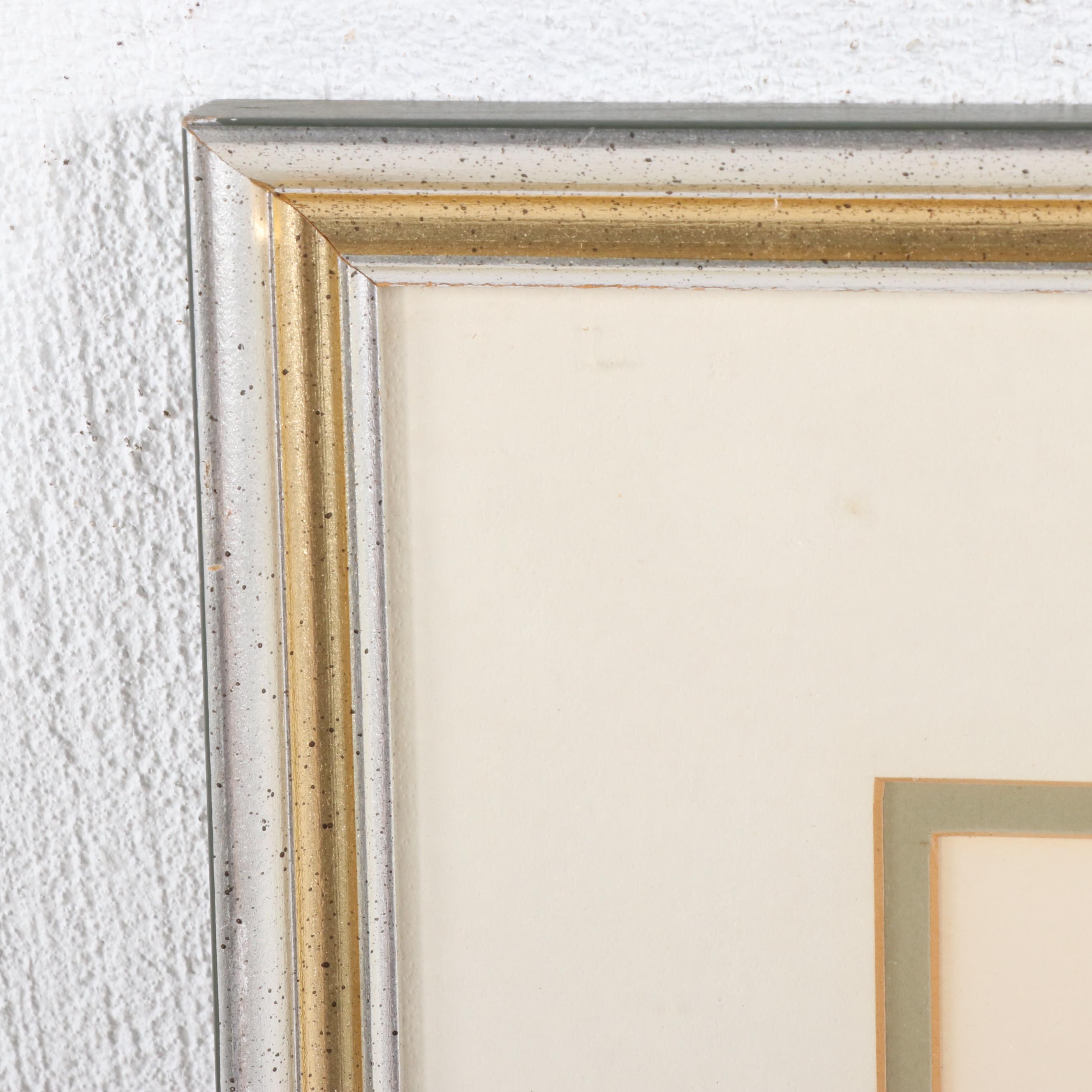 Anne Worsham Richardson Offset Lithograph "Cardinal with Live Oak"