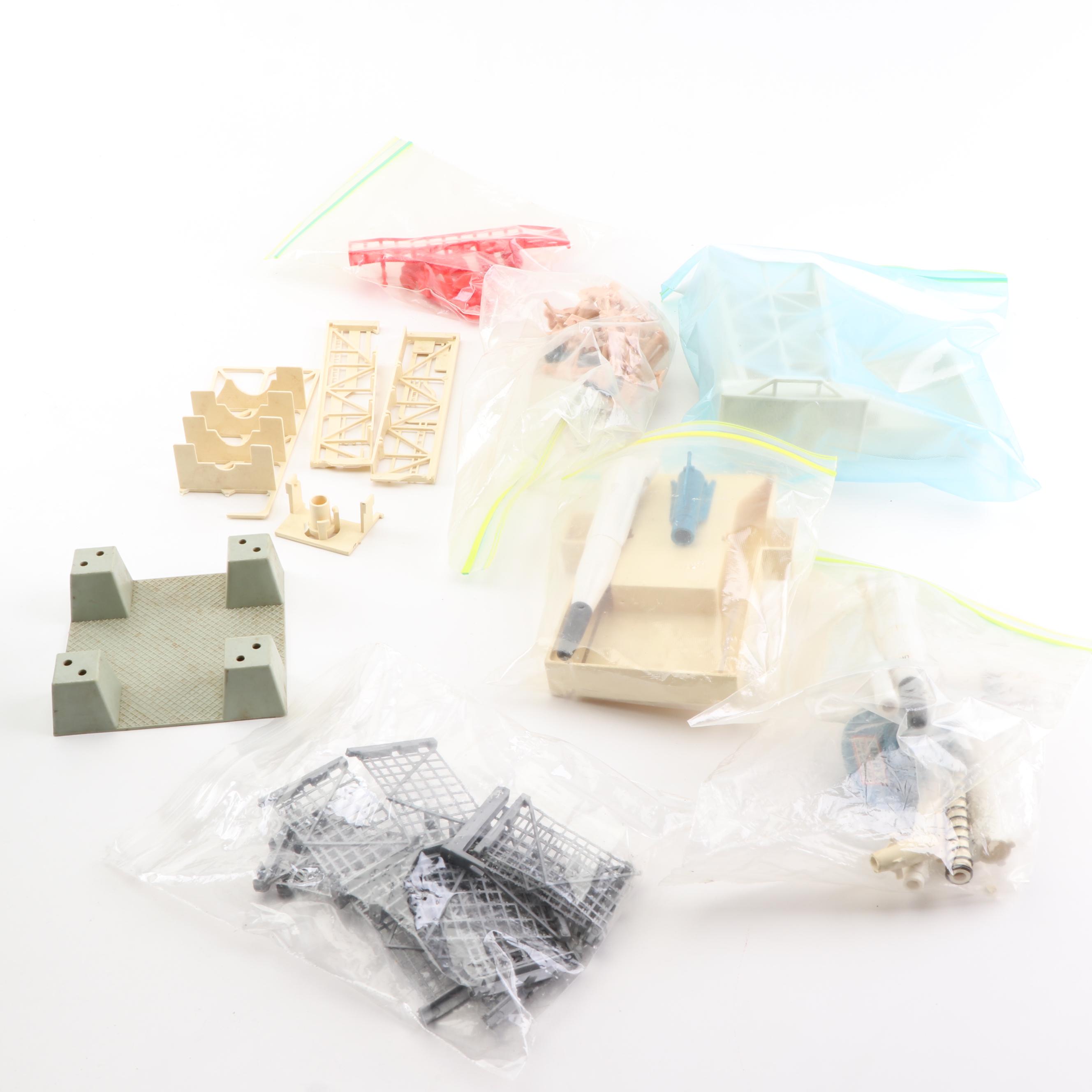 1968 Louis Marx Co. Carry-All Action Cape Kennedy Play Set