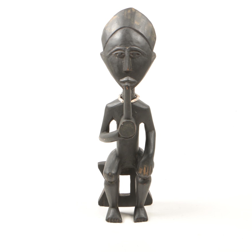 Wooden Ashanti Style Figure